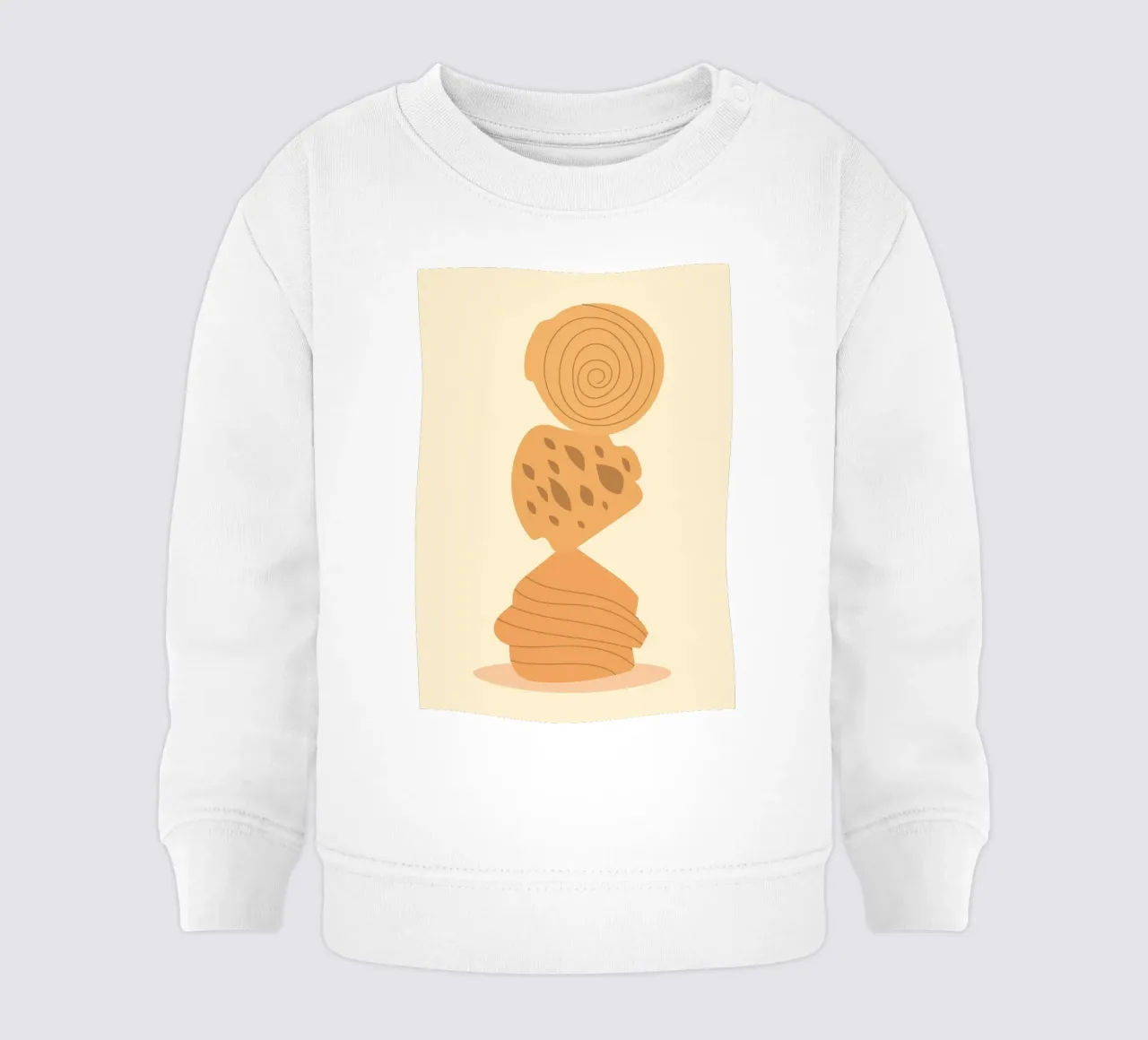 Pane dolce classico felpa neonato da Studio Fun Boy