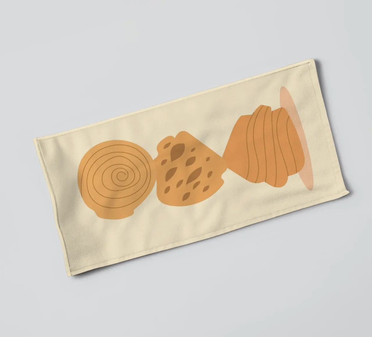 Pane dolce classico asciugamano da bagno da Studio Fun Boy