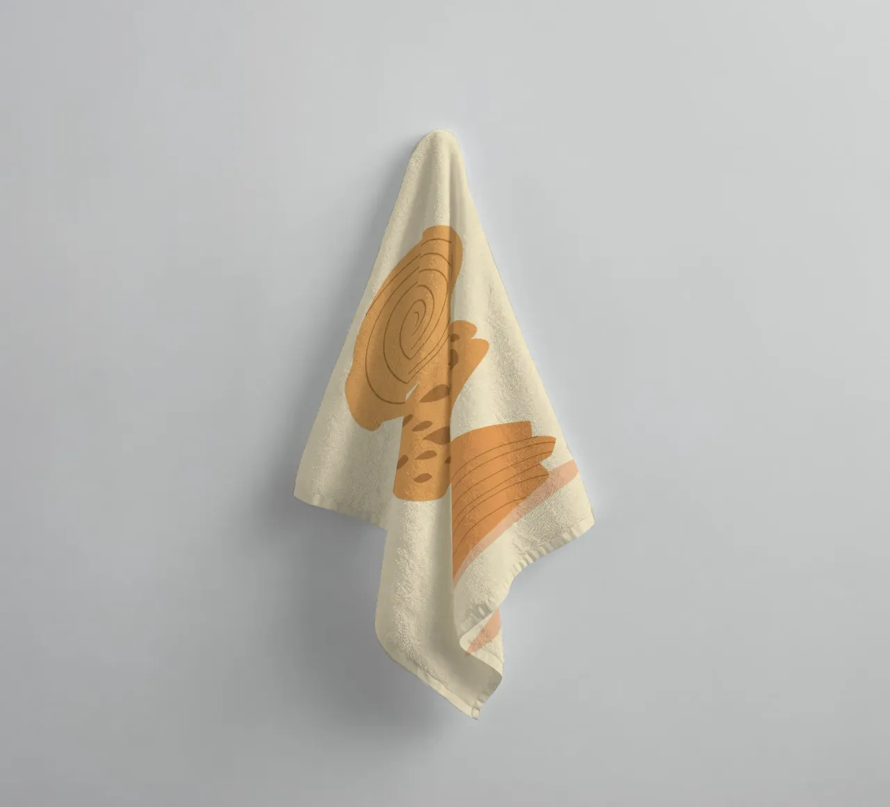 Pane dolce classico asciugamano da bagno da Studio Fun Boy