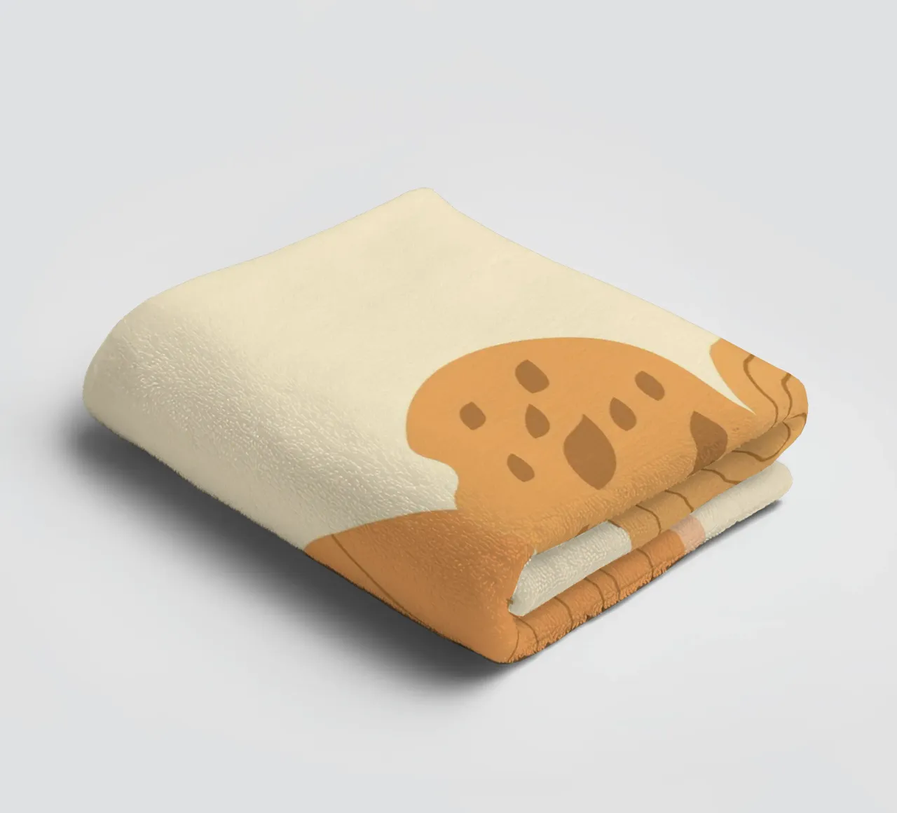 Pane dolce classico asciugamano da bagno da Studio Fun Boy