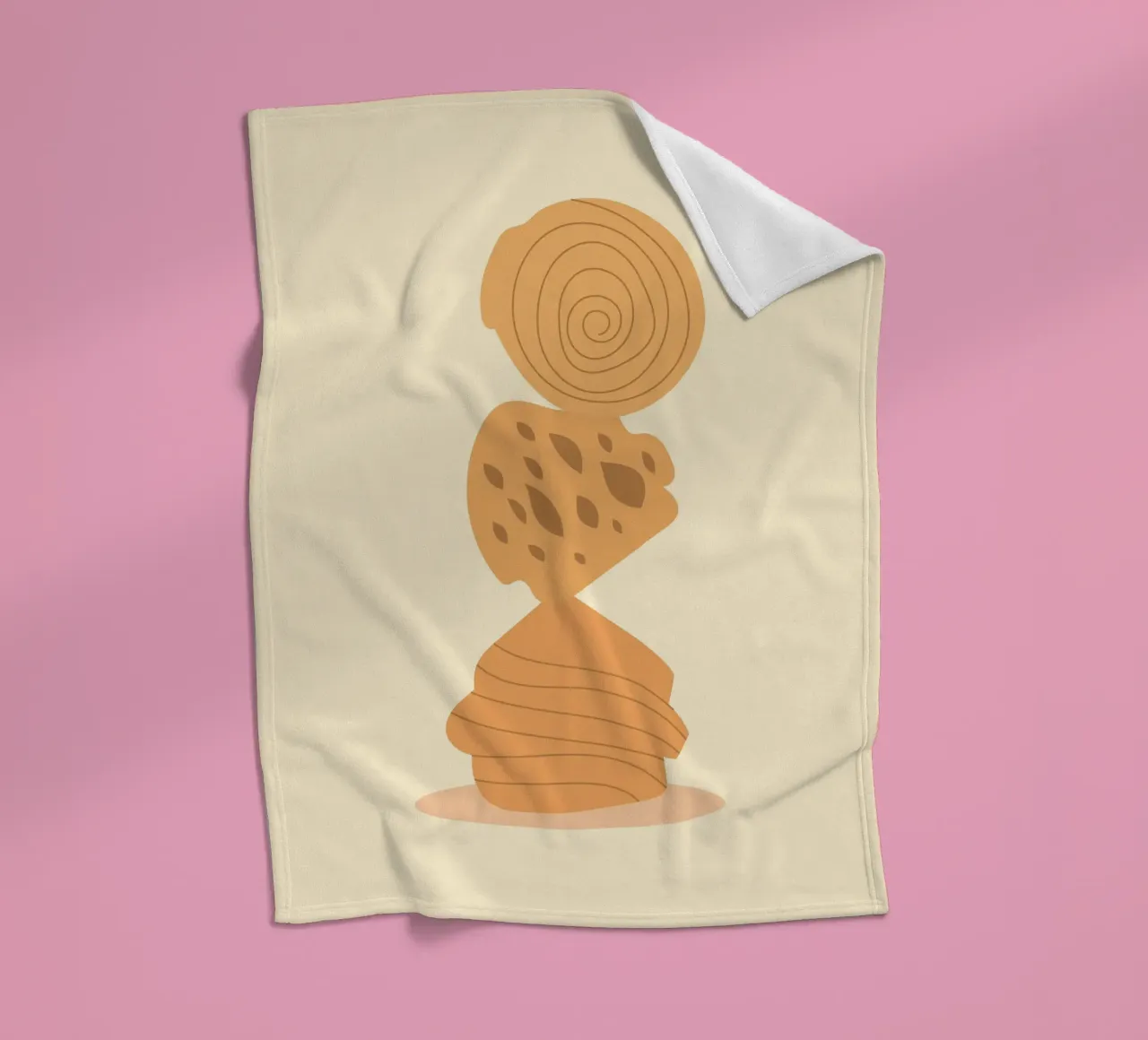 Pane dolce classico coperta in pile da Studio Fun Boy