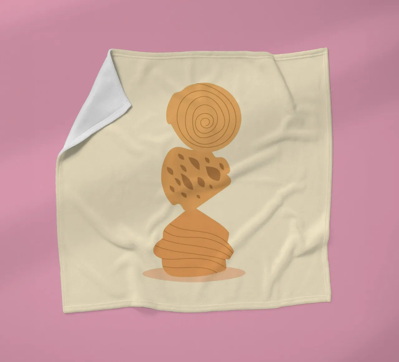 Pane dolce classico coperta in pile da Studio Fun Boy