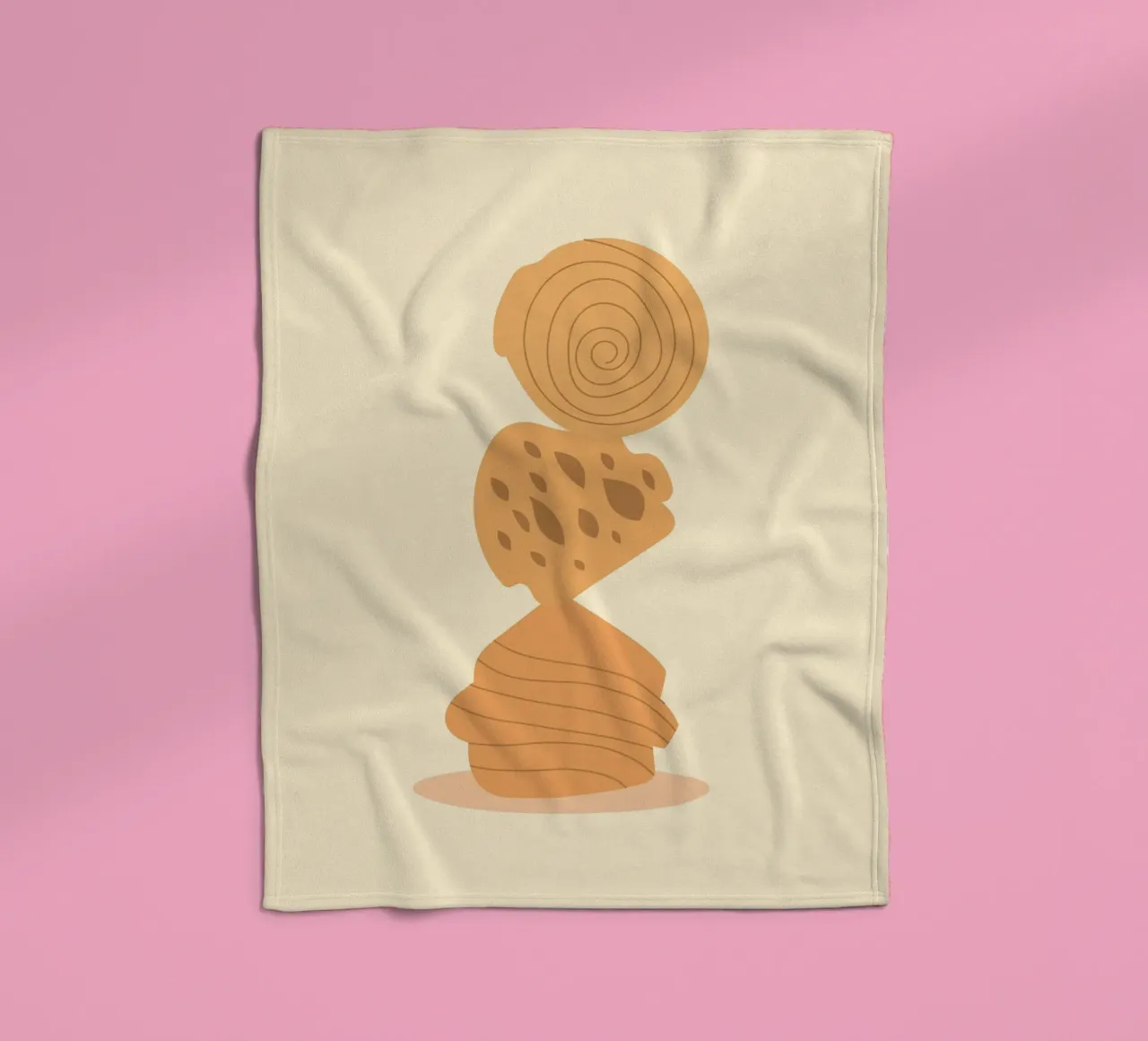 Pane dolce classico coperta in pile da Studio Fun Boy