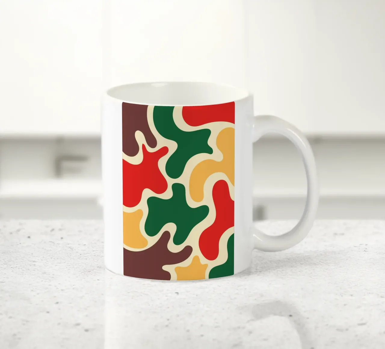 Acqua estiva Blob tazza in ceramica da Studio Fun Boy