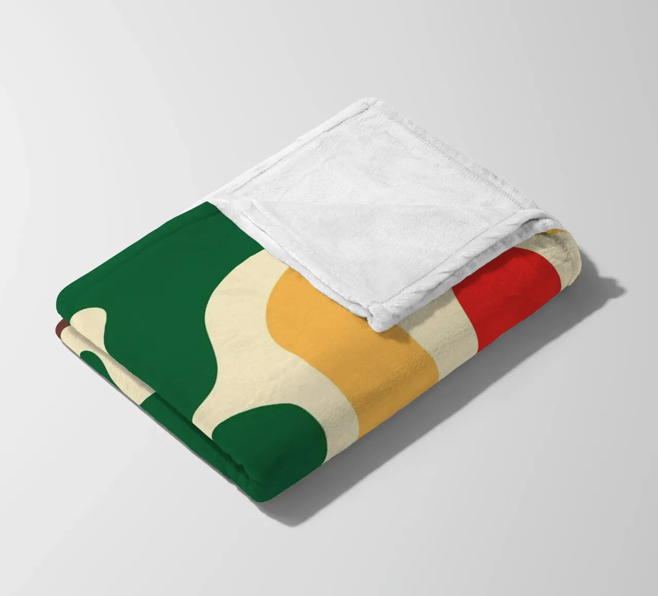 Acqua estiva Blob coperta in pile da Studio Fun Boy