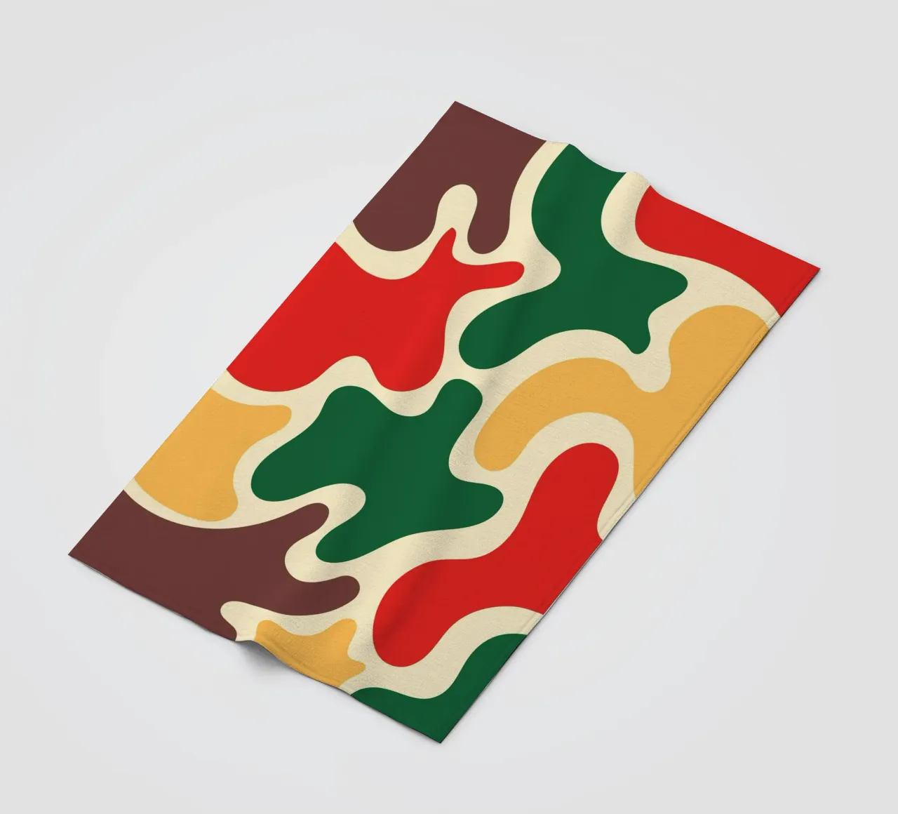 Acqua estiva Blob coperta in pile da Studio Fun Boy