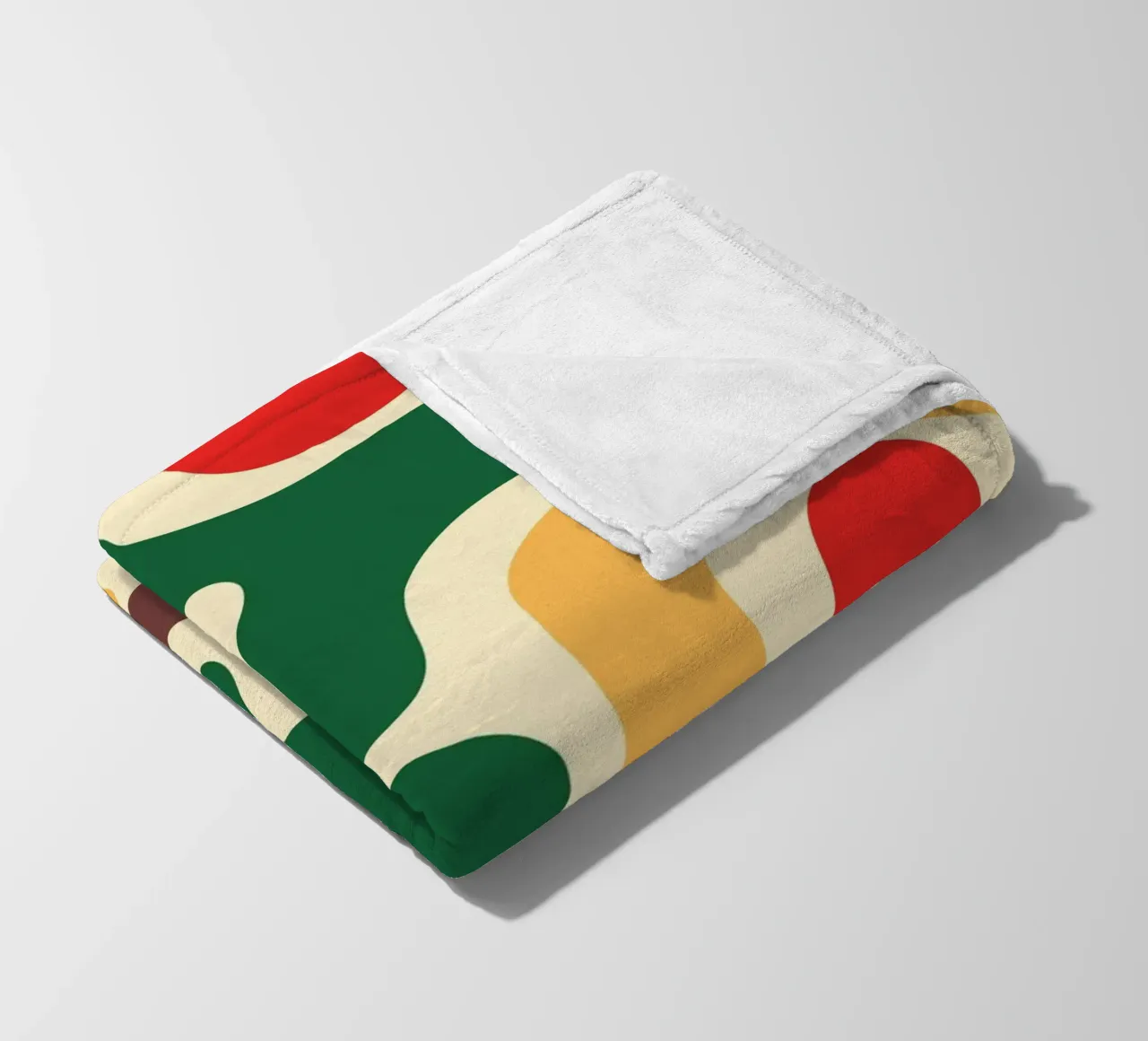 Acqua estiva Blob coperta in pile da Studio Fun Boy