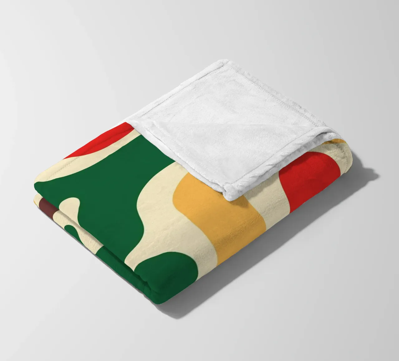 Acqua estiva Blob coperta in pile da Studio Fun Boy