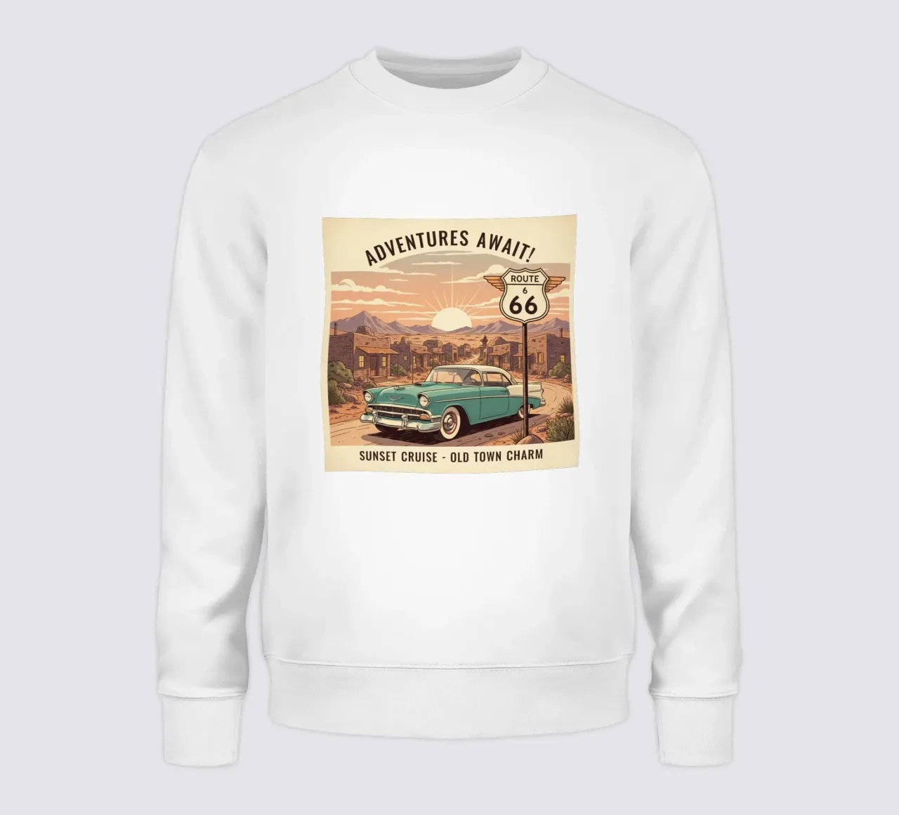 Avventure in attesa di un'auto d'epoca felpa da Wild Life studio