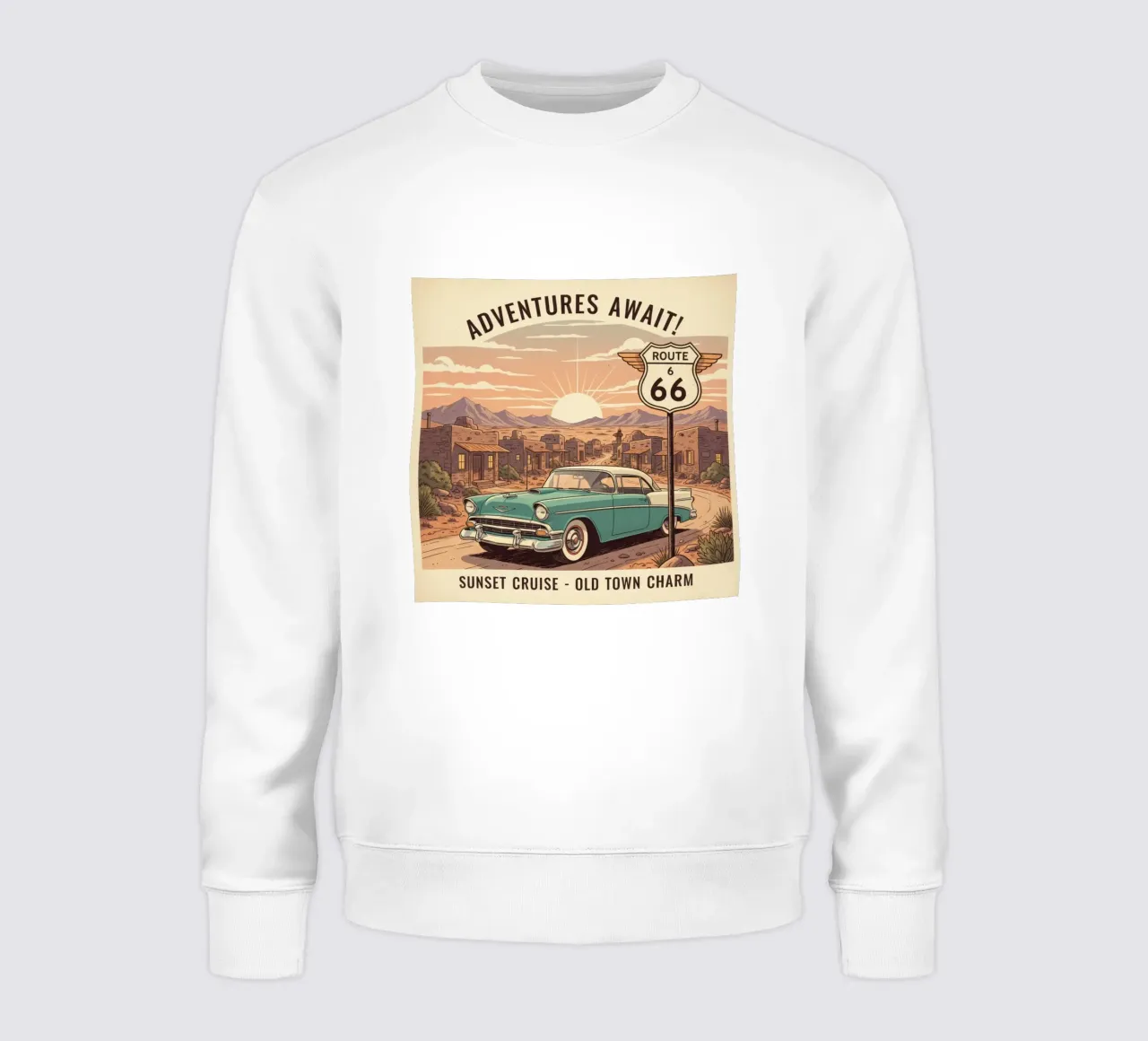 Avventure in attesa di un'auto d'epoca felpa da Wild Life studio