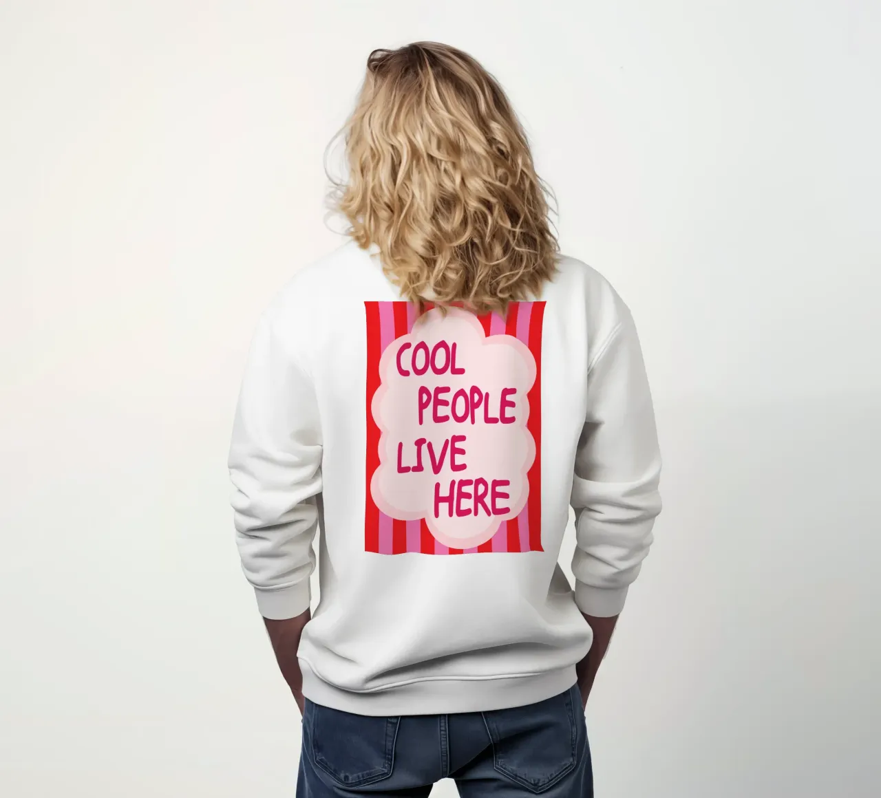 cool people live here sweatshirt by syabiqo