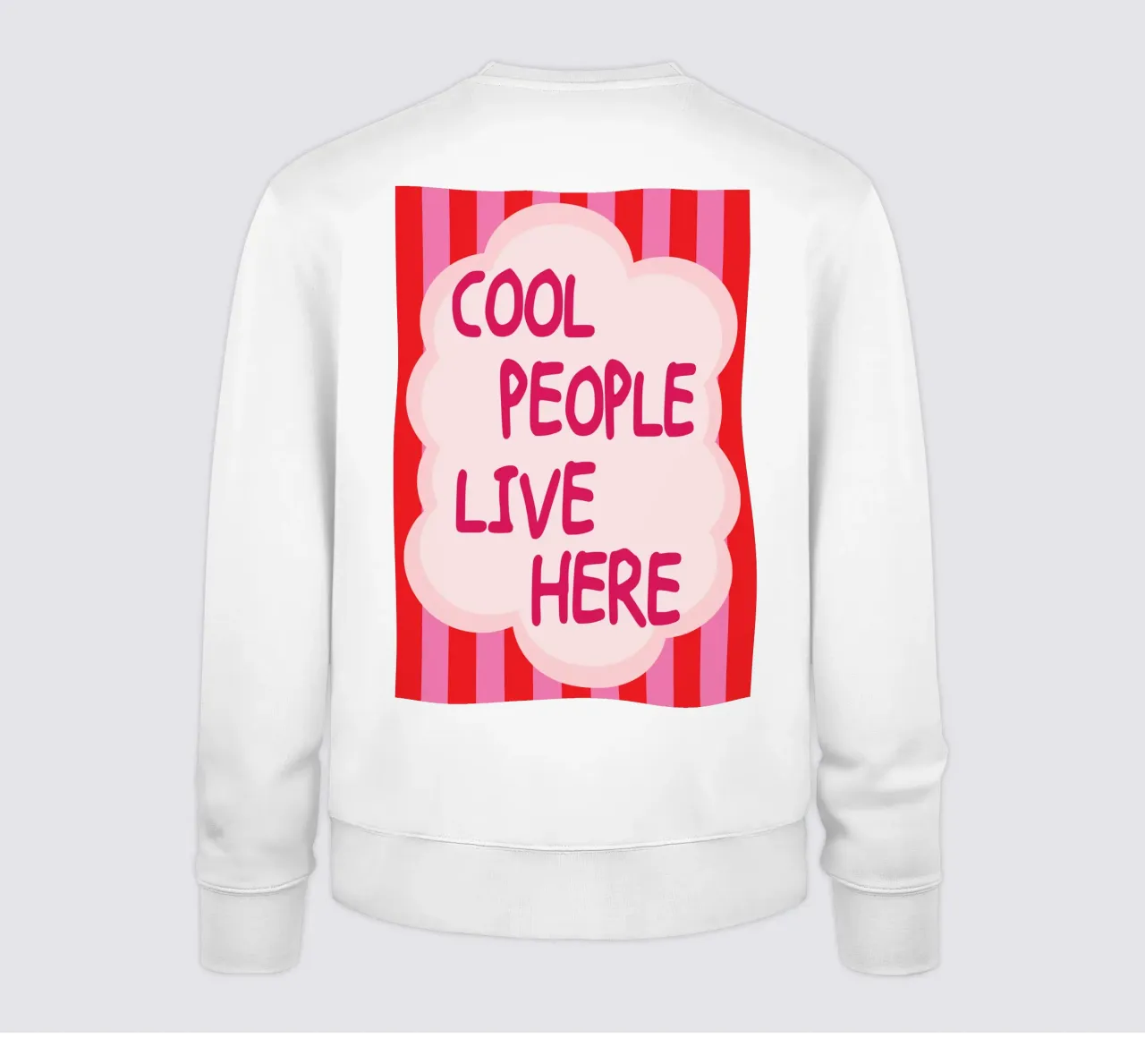 cool people live here sweatshirt by syabiqo