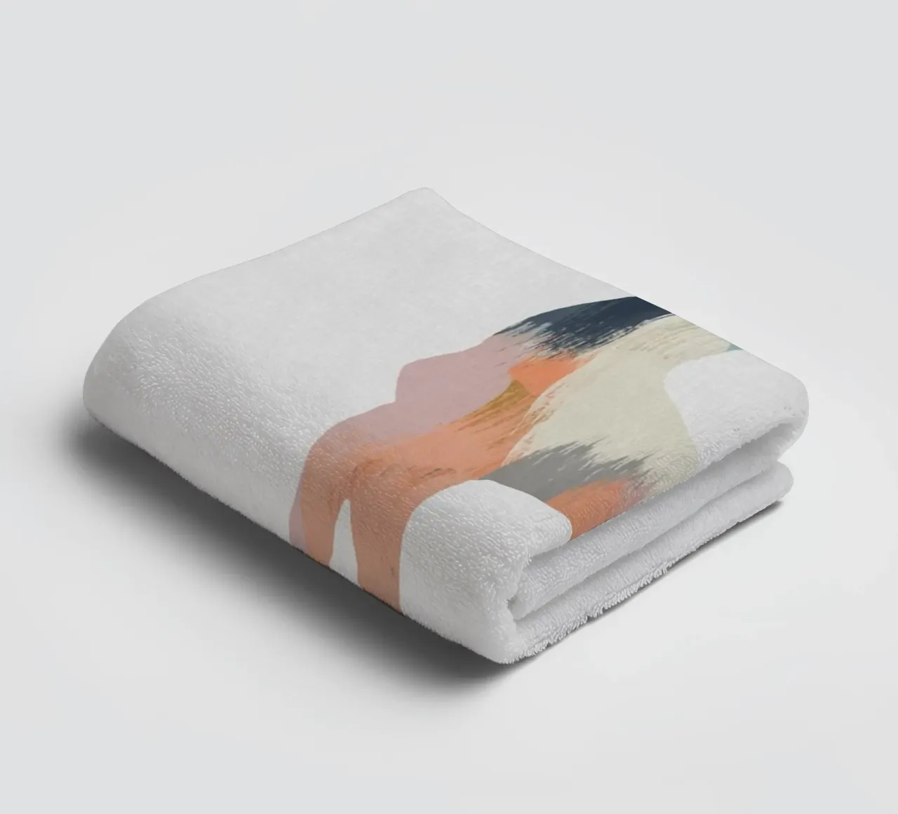 Pastel Giraffe towel by Orara Studio