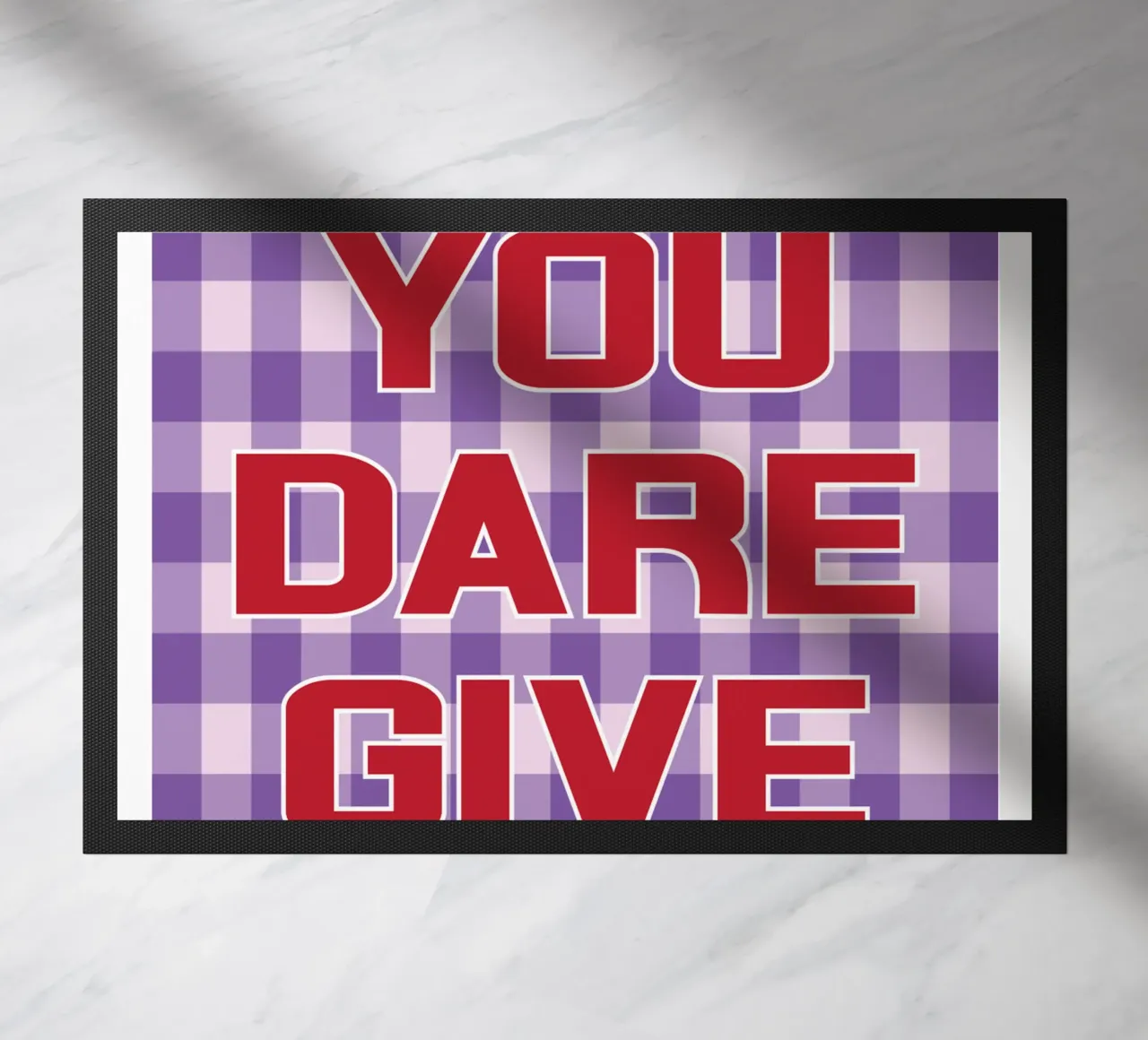 non osare arrenderti zerbino da syabiqo