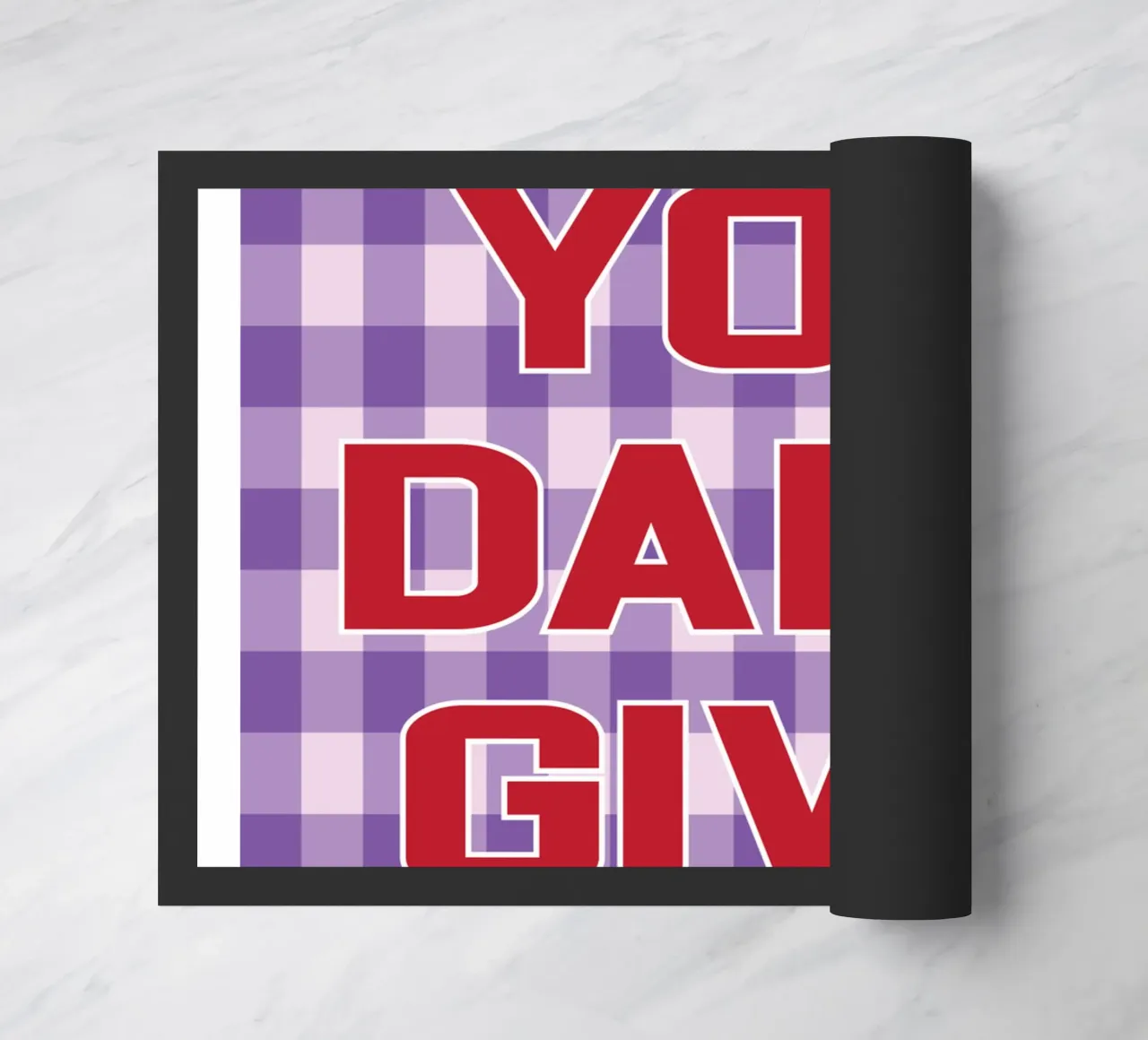 non osare arrenderti zerbino da syabiqo