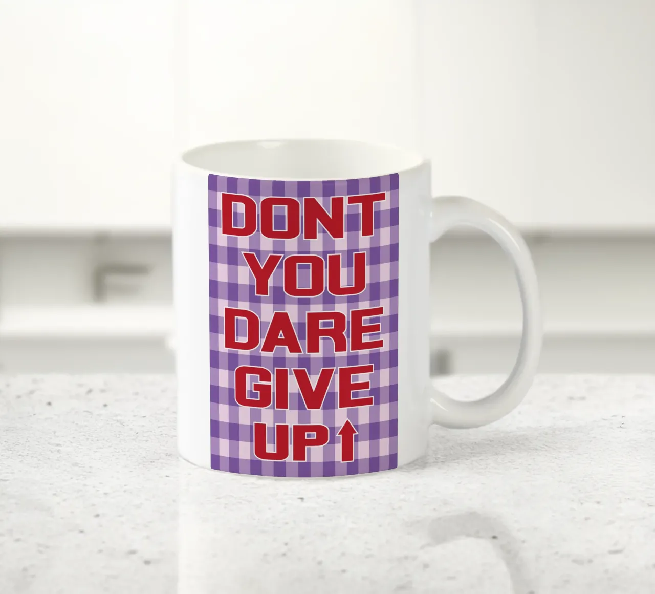 non osare arrenderti tazza in ceramica da syabiqo