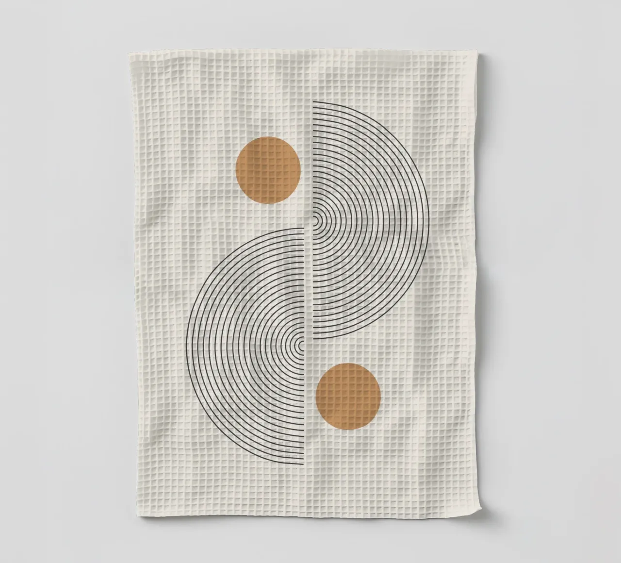 Astratto Boho metà secolo Pattern 02 canovaccio da cucina da Paigaam Studio