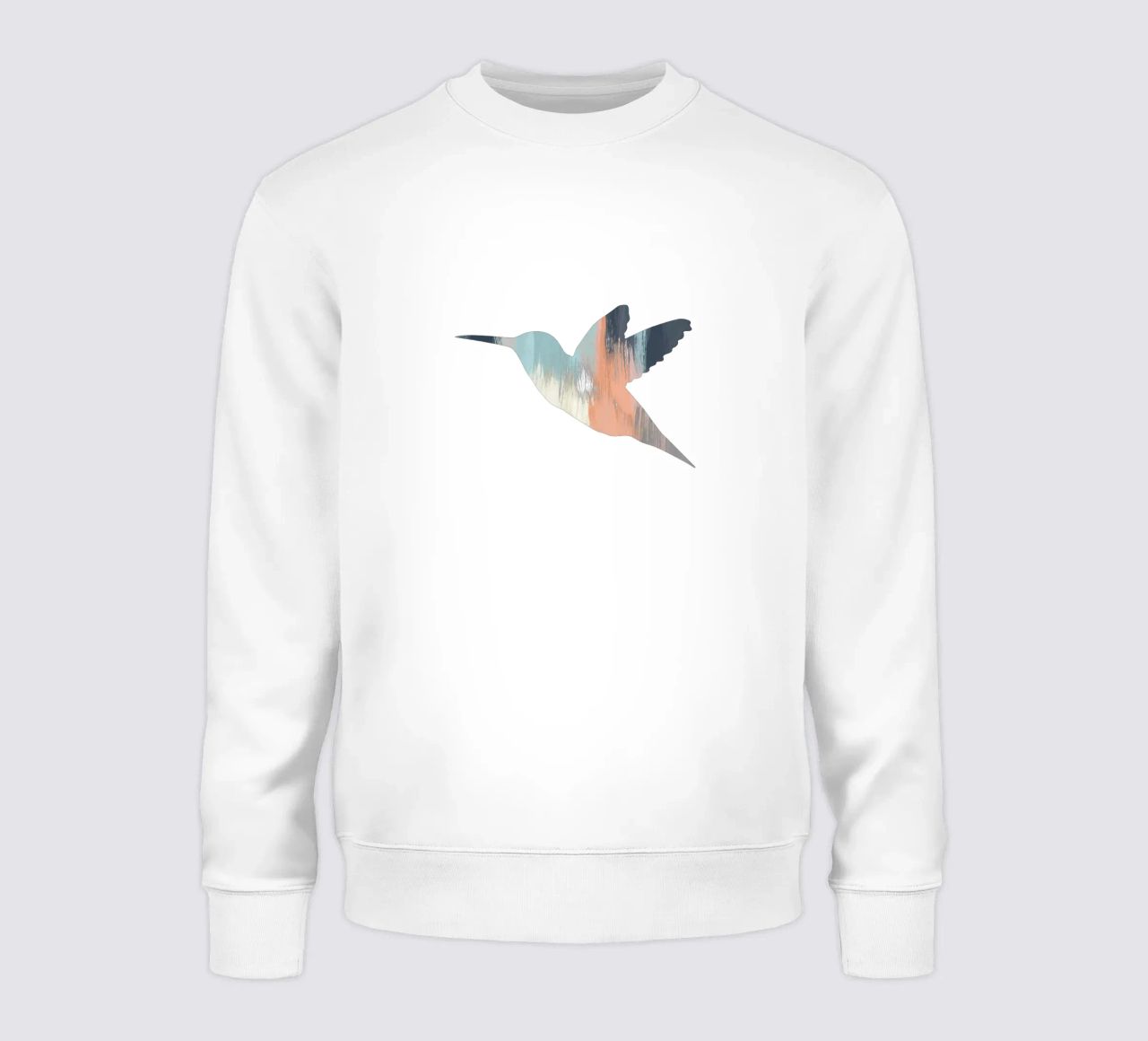 Colibrì pastello I felpa da Orara Studio