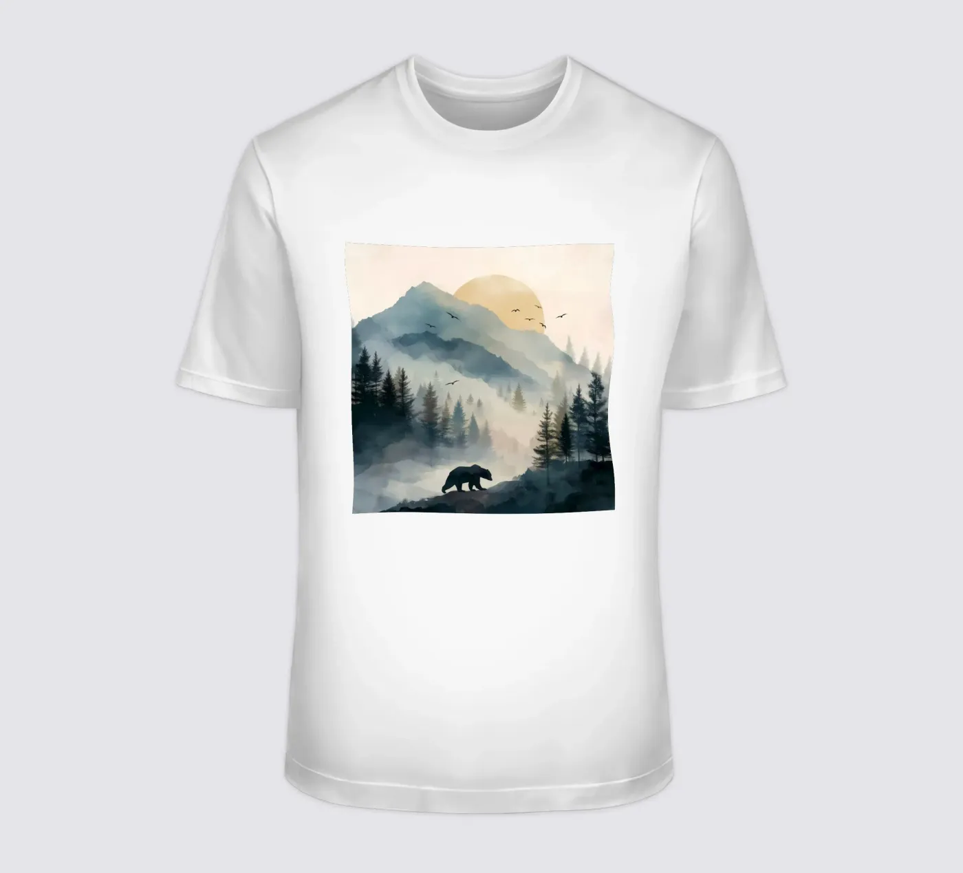 Orso di montagna t-shirt da Dune