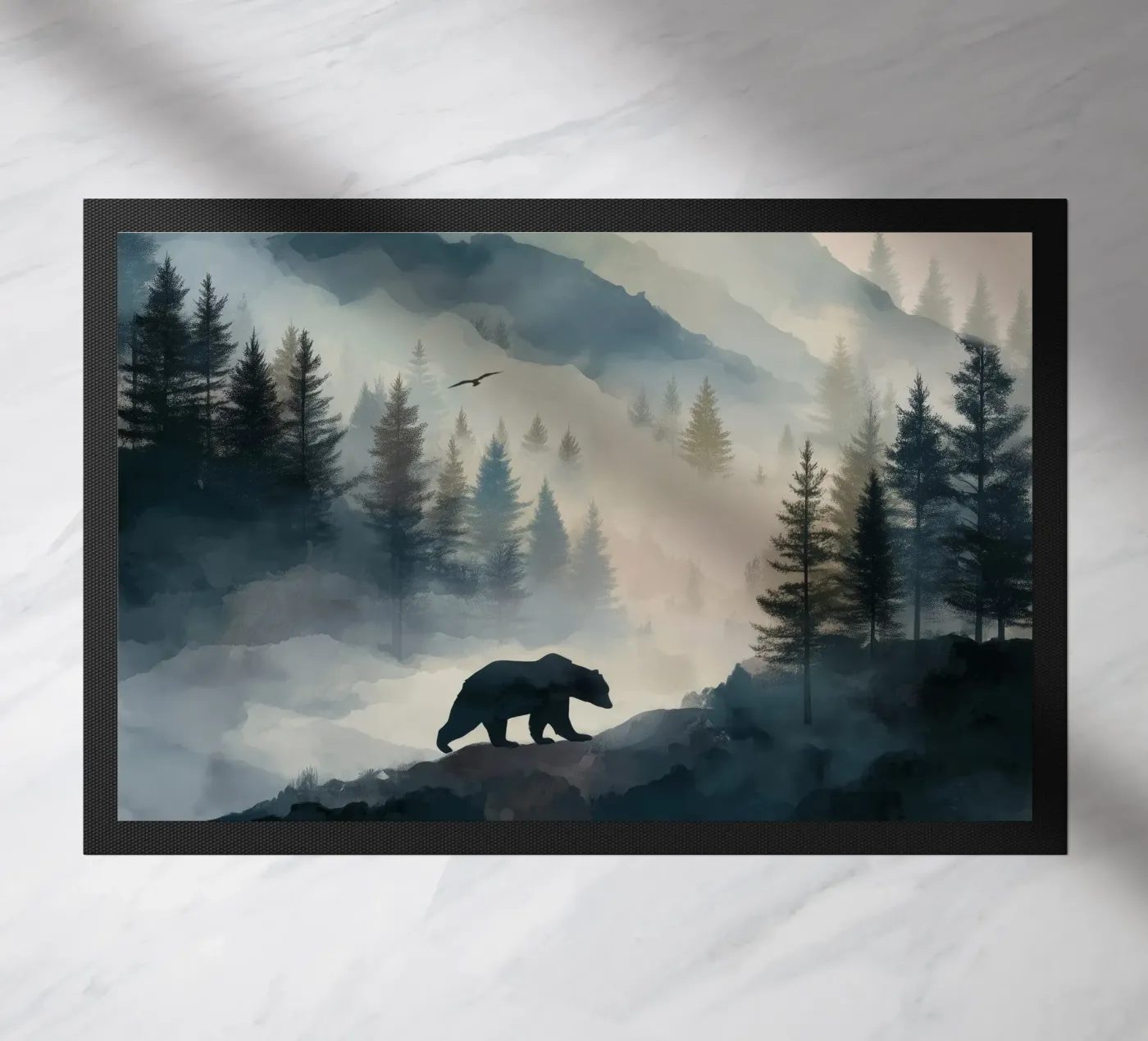 Mountain Bear doormat by Dune