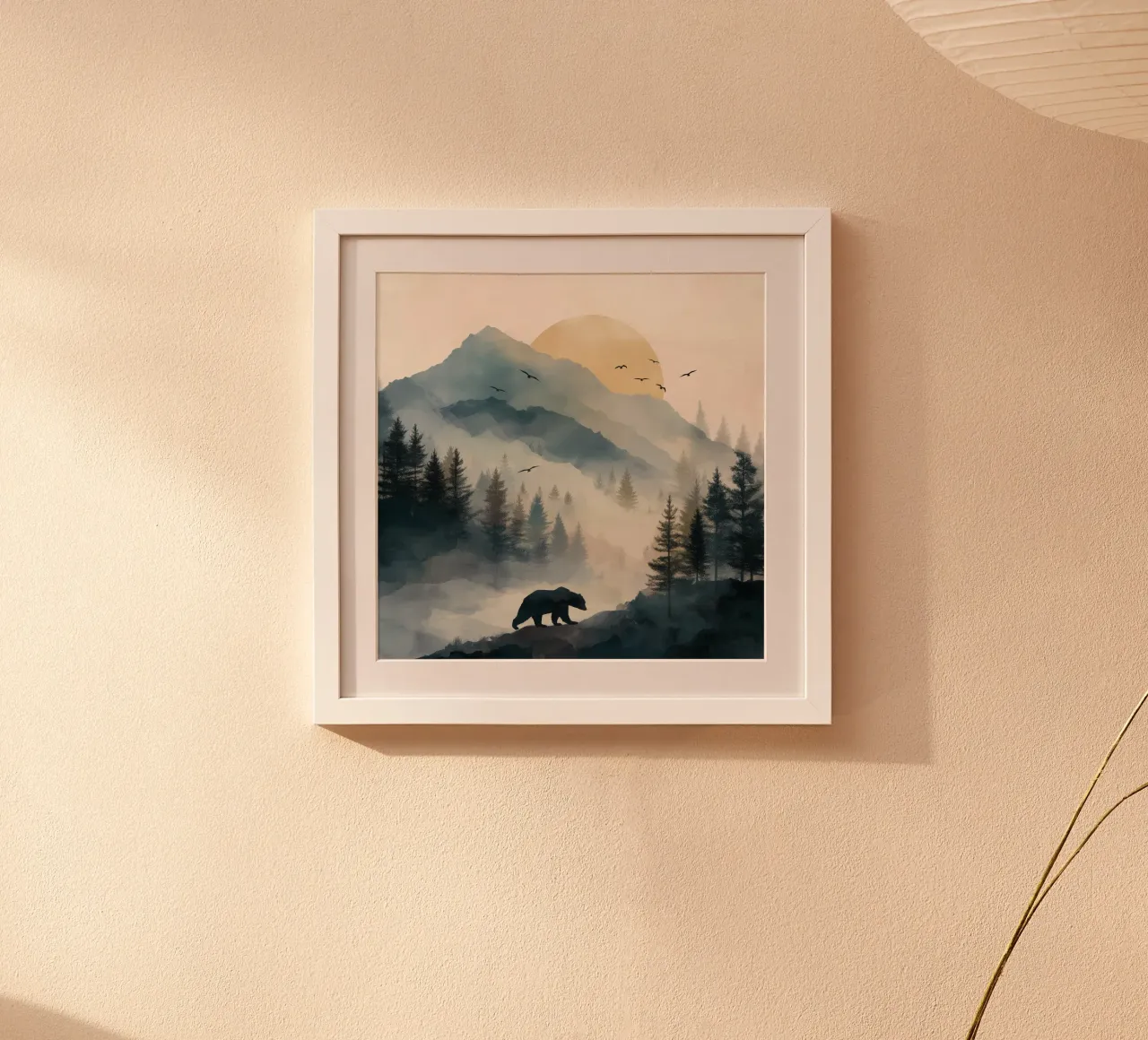 Mountain Bear poster by Dune