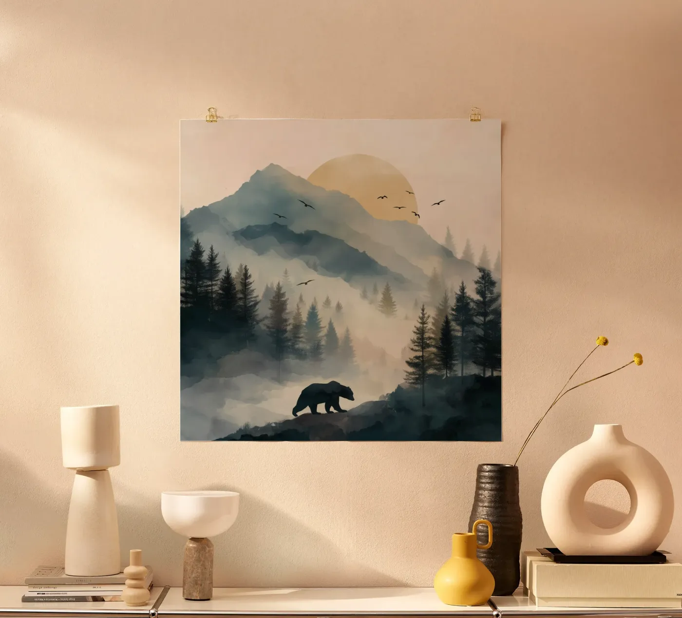 Mountain Bear poster da Dune