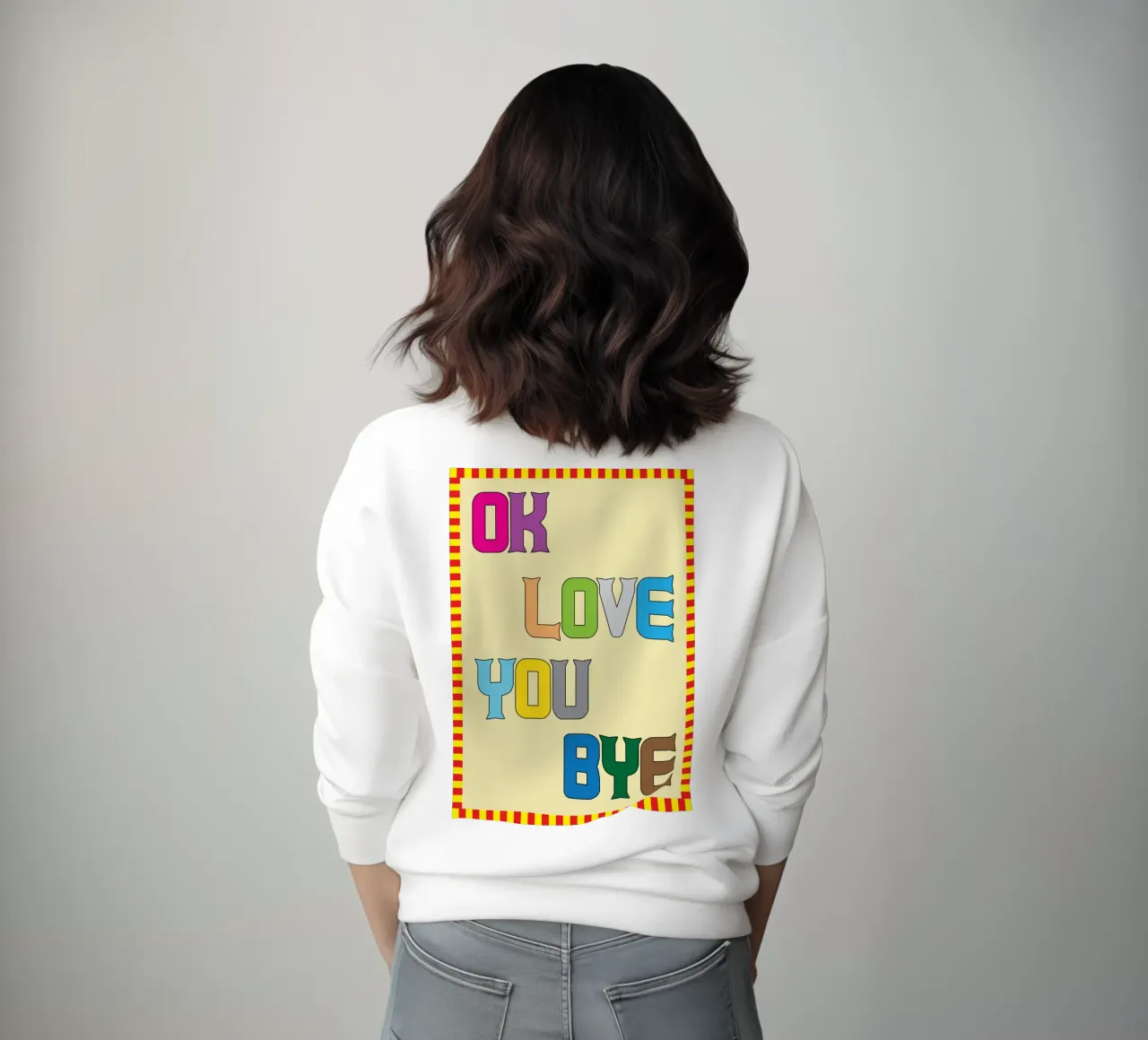 ti amo ciao felpa da syabiqo