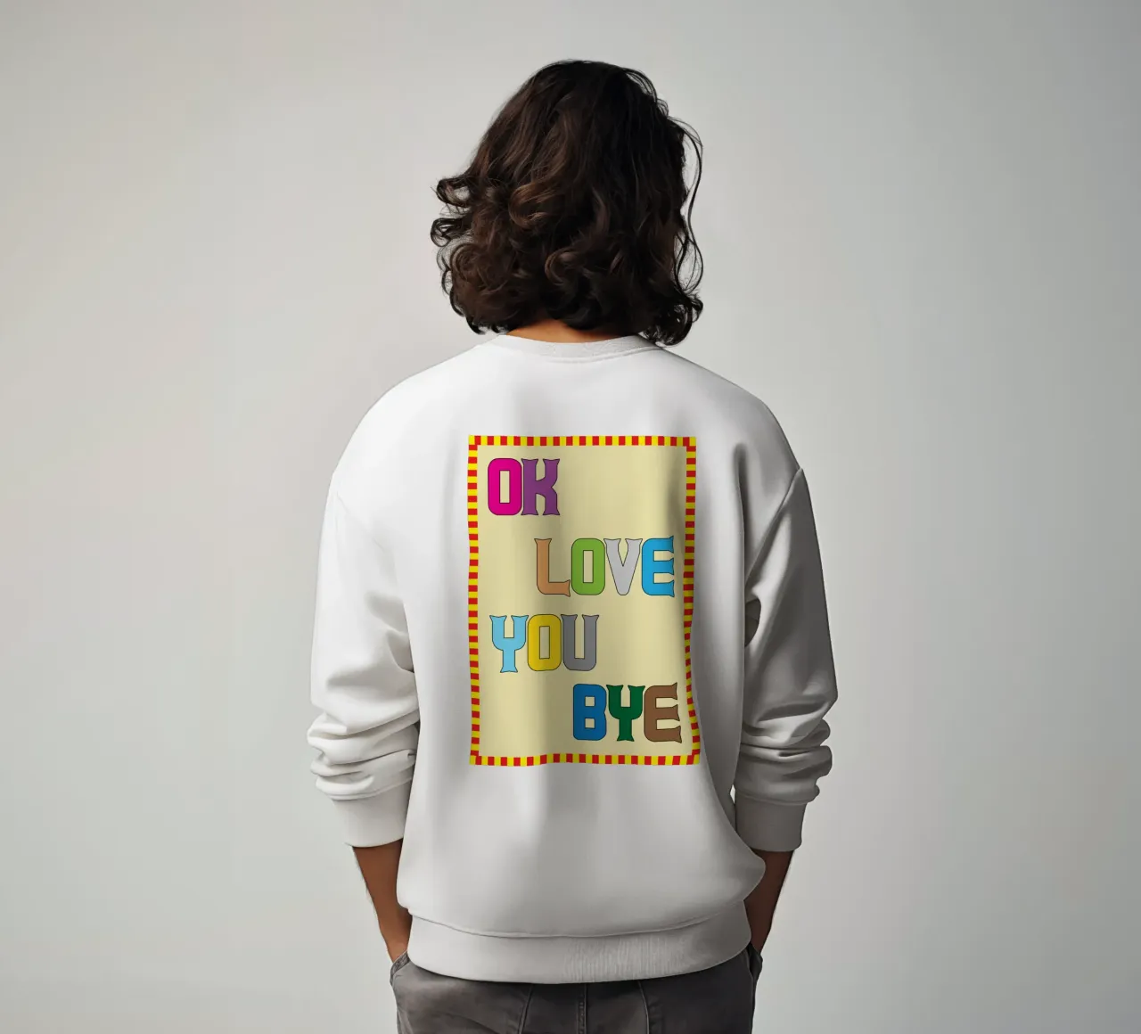 ti amo ciao felpa da syabiqo