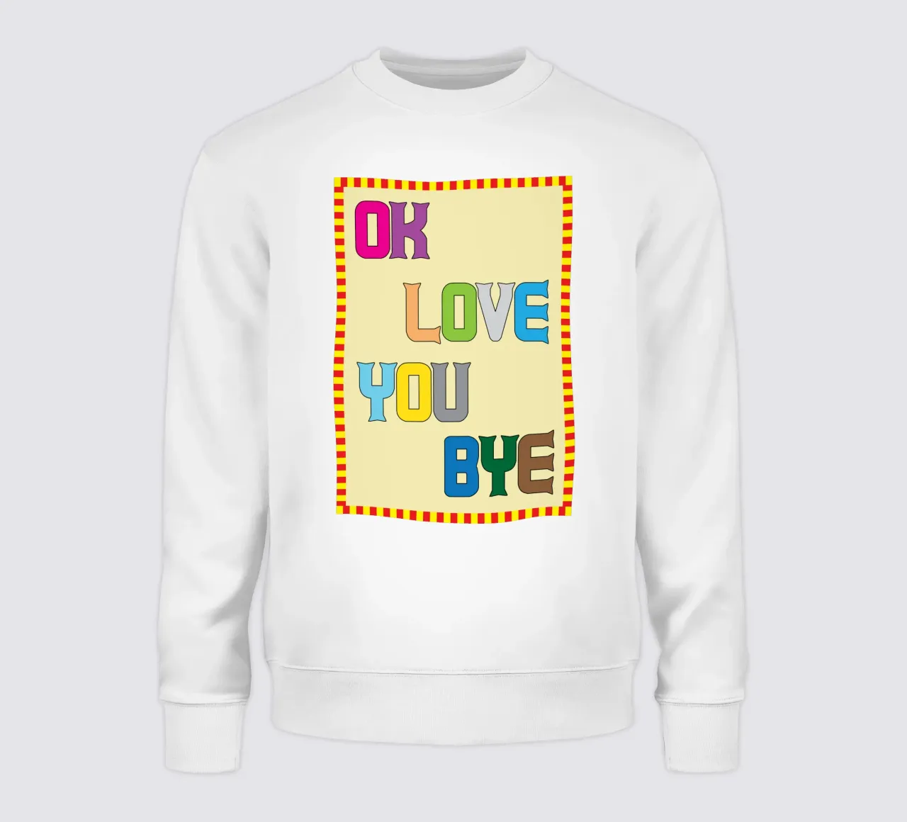 ti amo ciao felpa da syabiqo