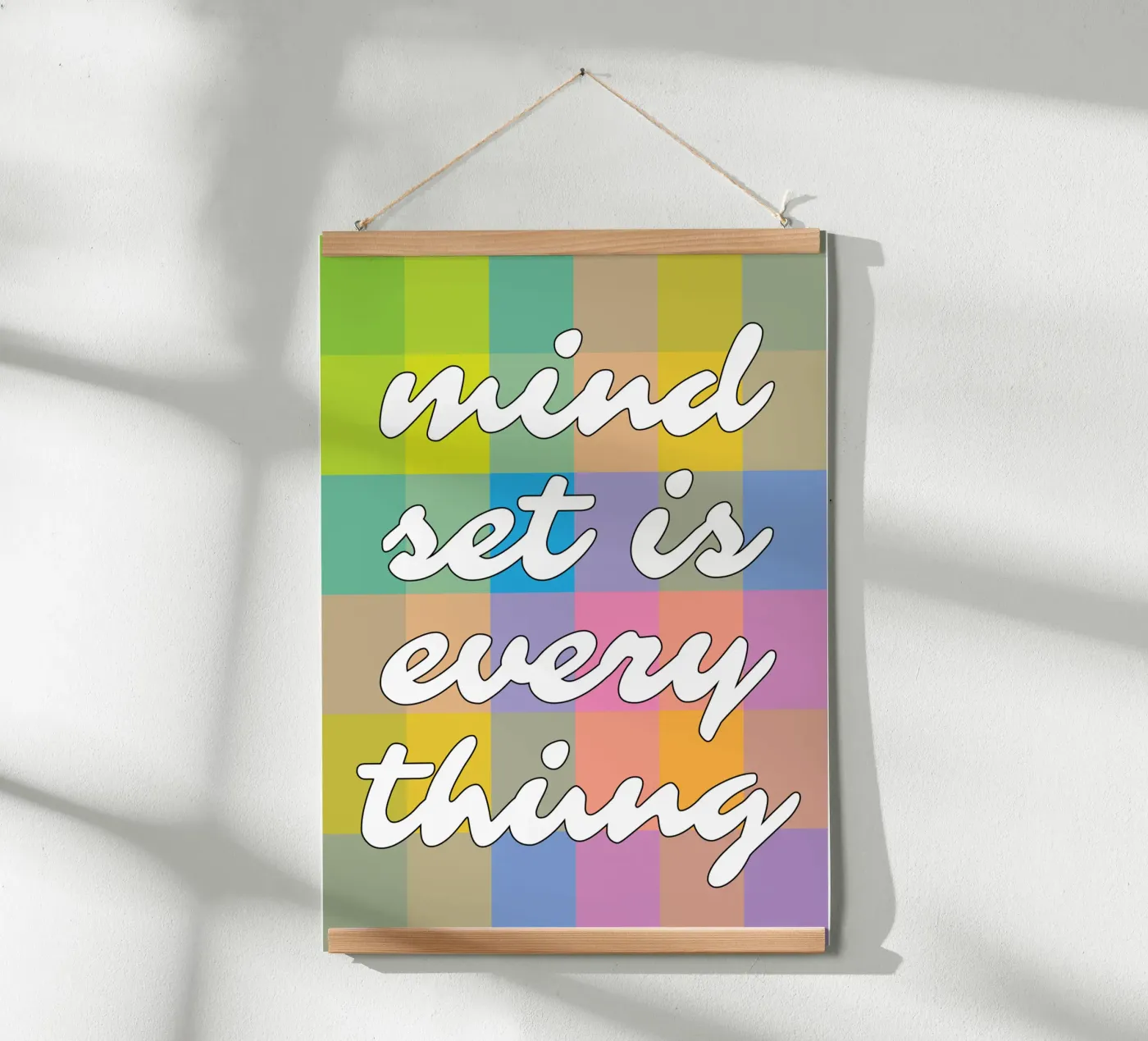 Mindset Is Everything poster van syabiqo