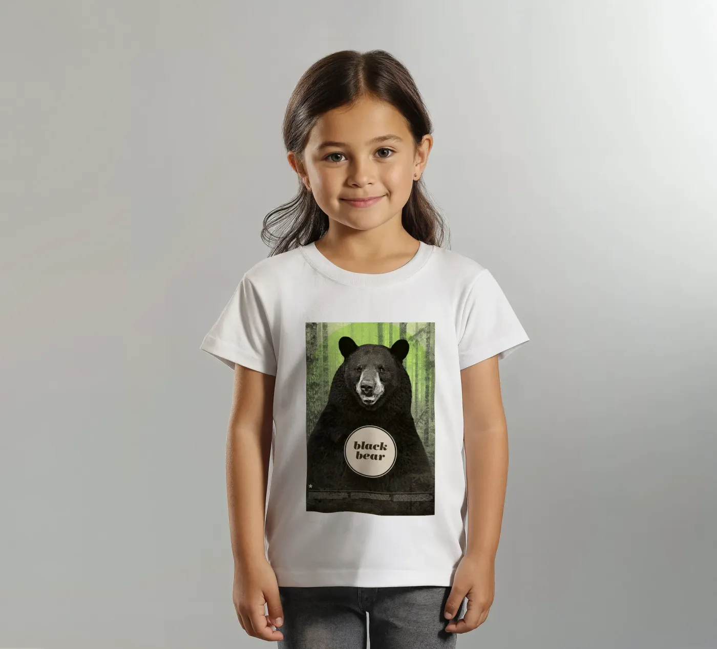 Black Bear t-shirt bambini da Chase Kunz