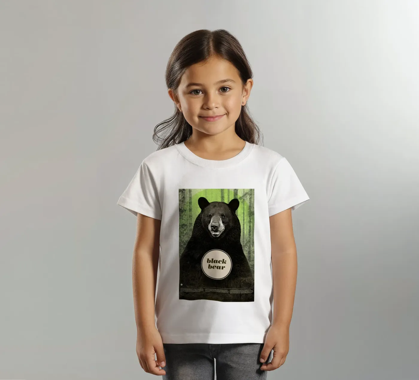 Black Bear t-shirt bambini da Chase Kunz