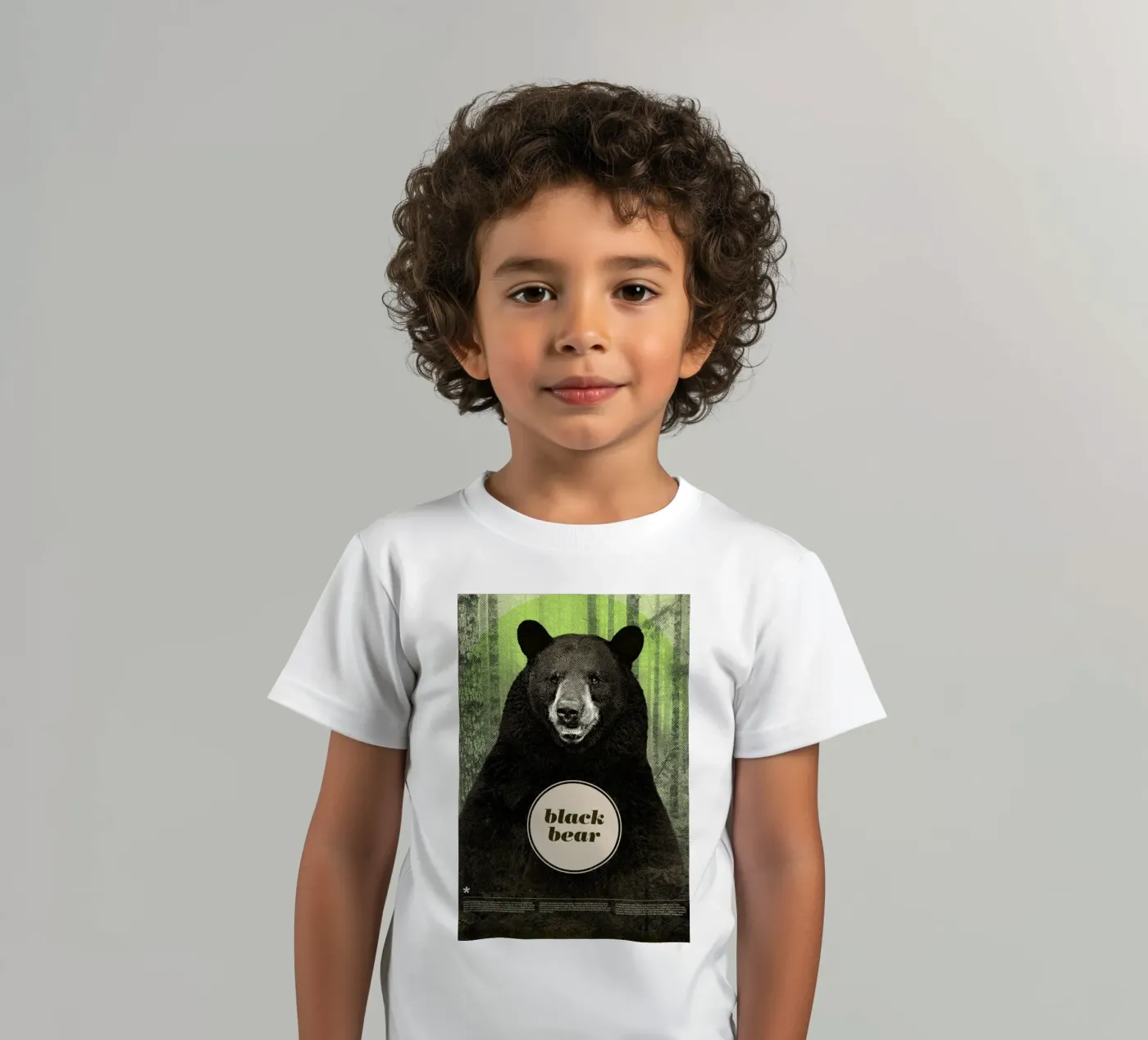 Black Bear t-shirt bambini da Chase Kunz