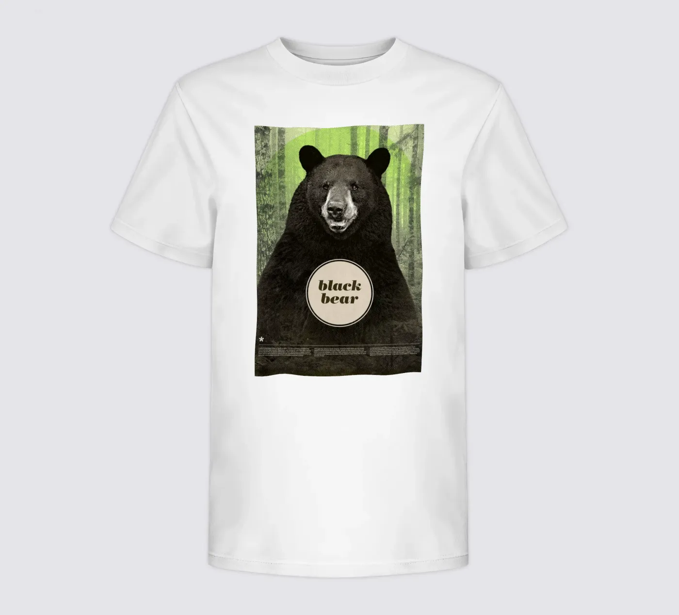 Black Bear t-shirt bambini da Chase Kunz