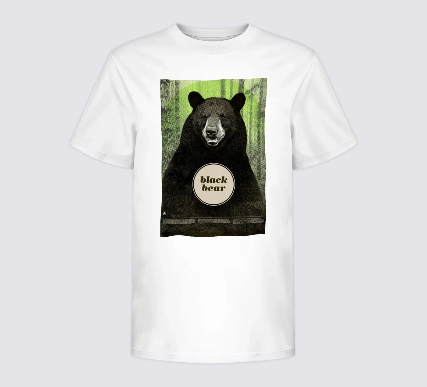 Black Bear t-shirt bambini da Chase Kunz