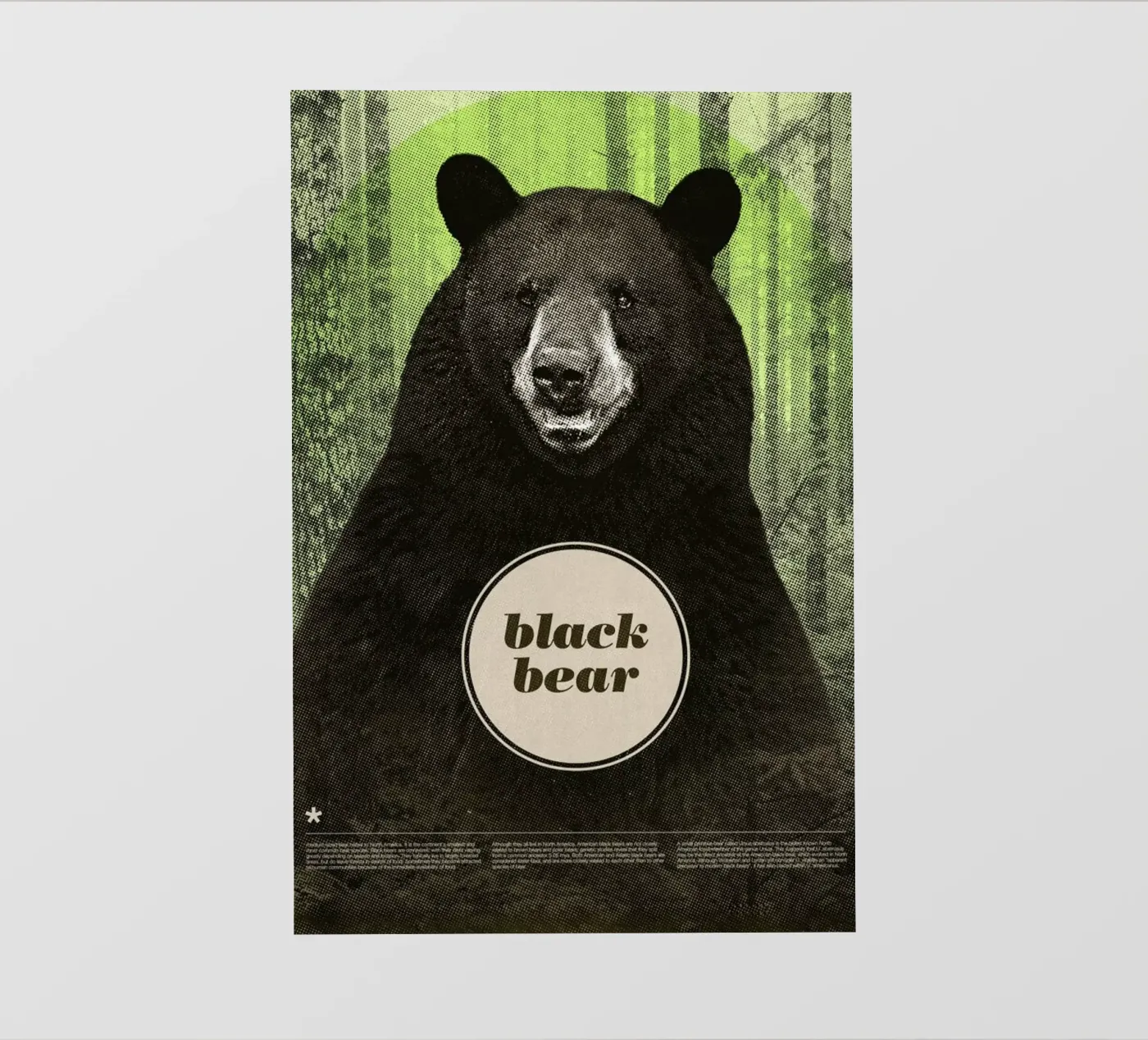 Black Bear pellicola backlit da Chase Kunz