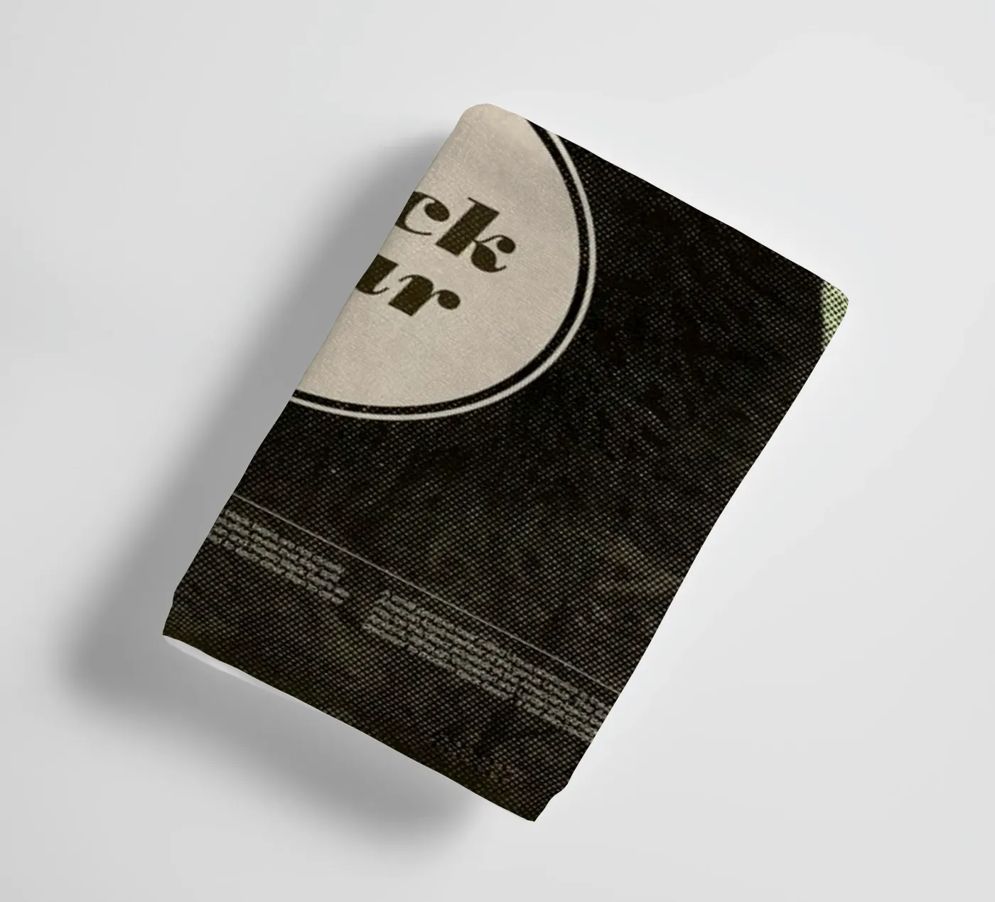 Black Bear towel by Chase Kunz