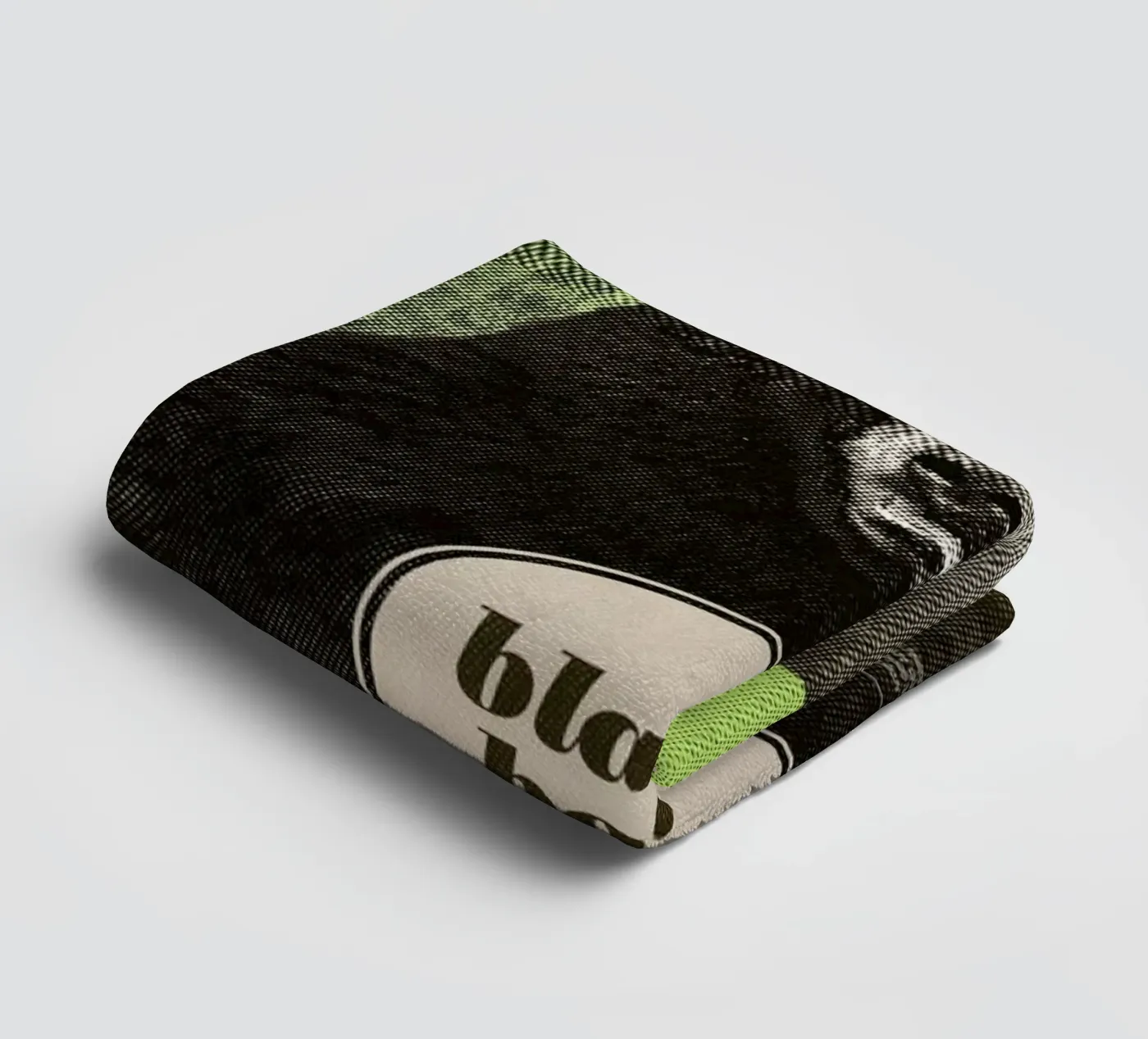 Black Bear towel by Chase Kunz