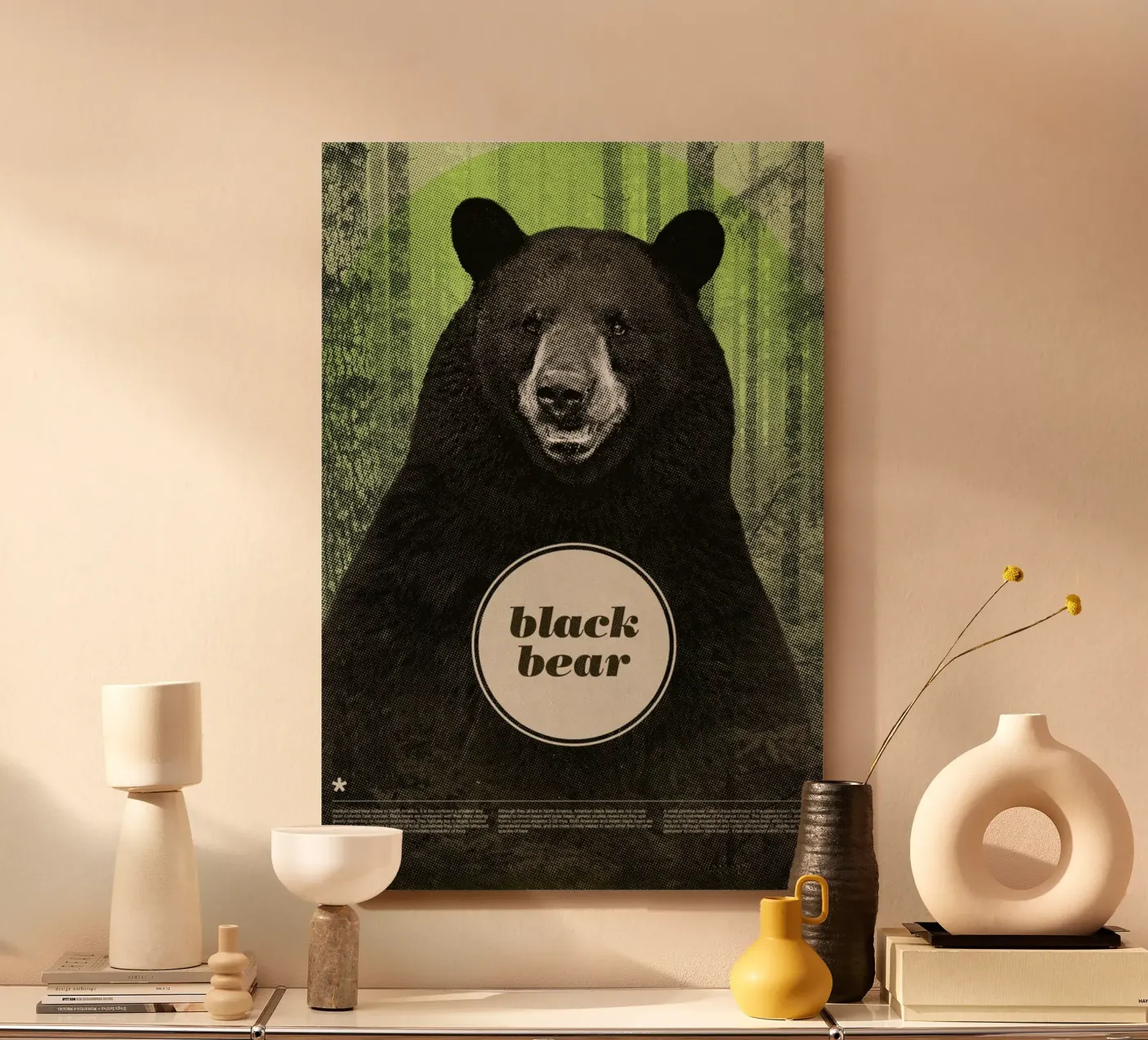 Black Bear pannello forex da Chase Kunz