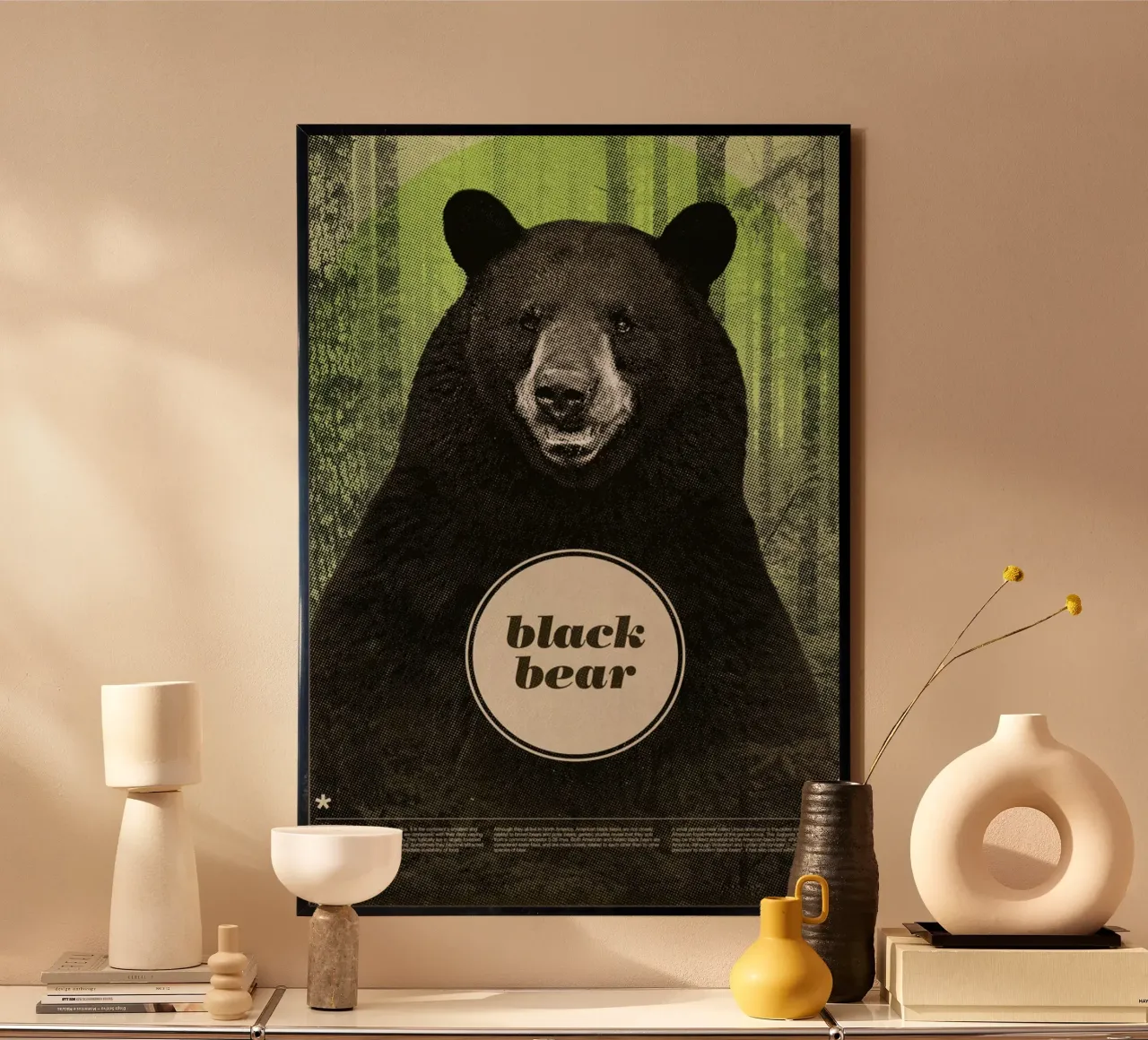 Black Bear poster da Chase Kunz