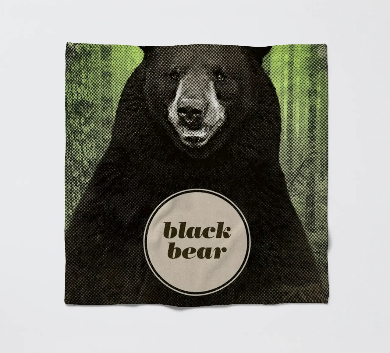 Black Bear fleecedeken van Chase Kunz