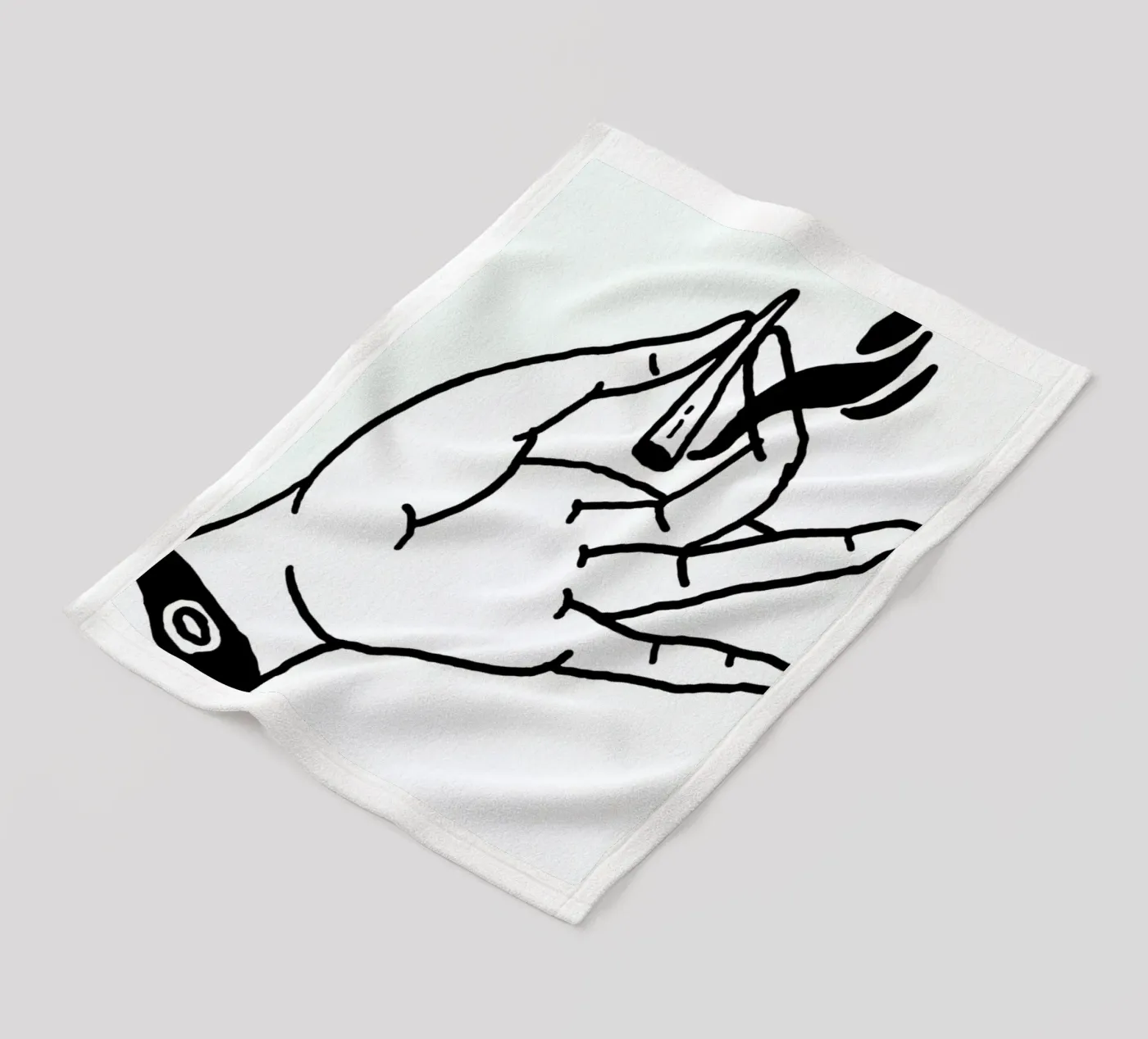Smoke fleecedeken van Nick Cocozza