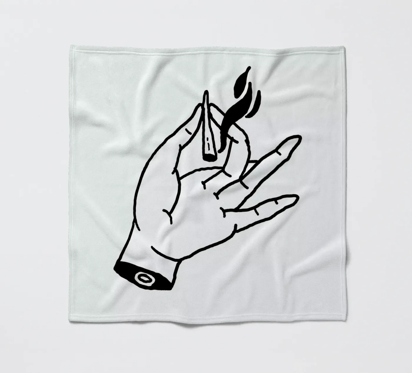 Smoke fleecedeken van Nick Cocozza