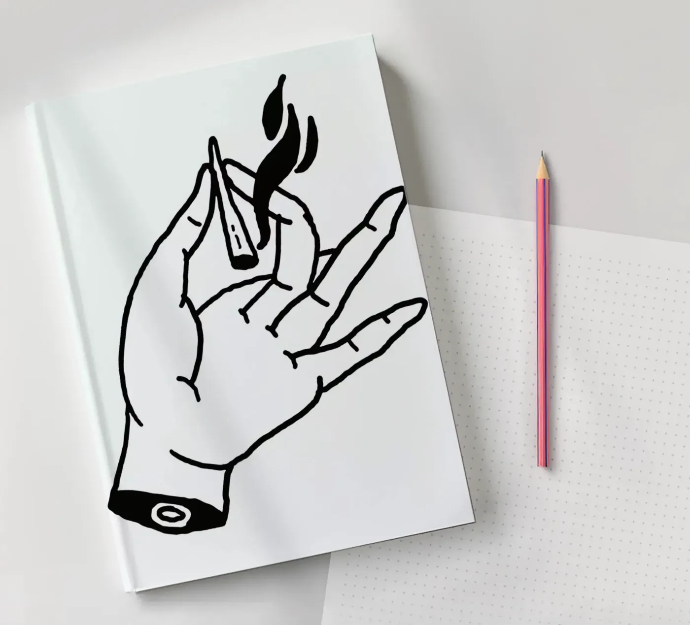 Smoke notebook by Nick Cocozza