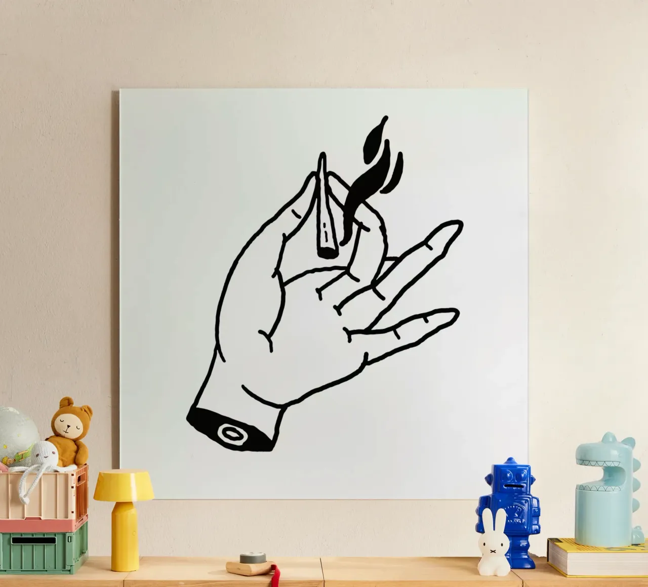 Smoke Acryl-Glas von Nick Cocozza