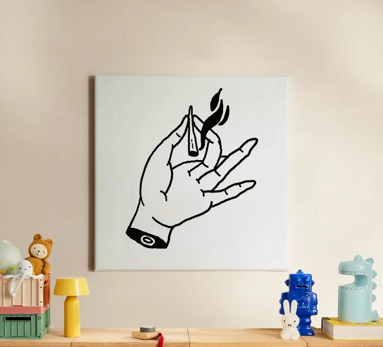 Smoke tela da Nick Cocozza