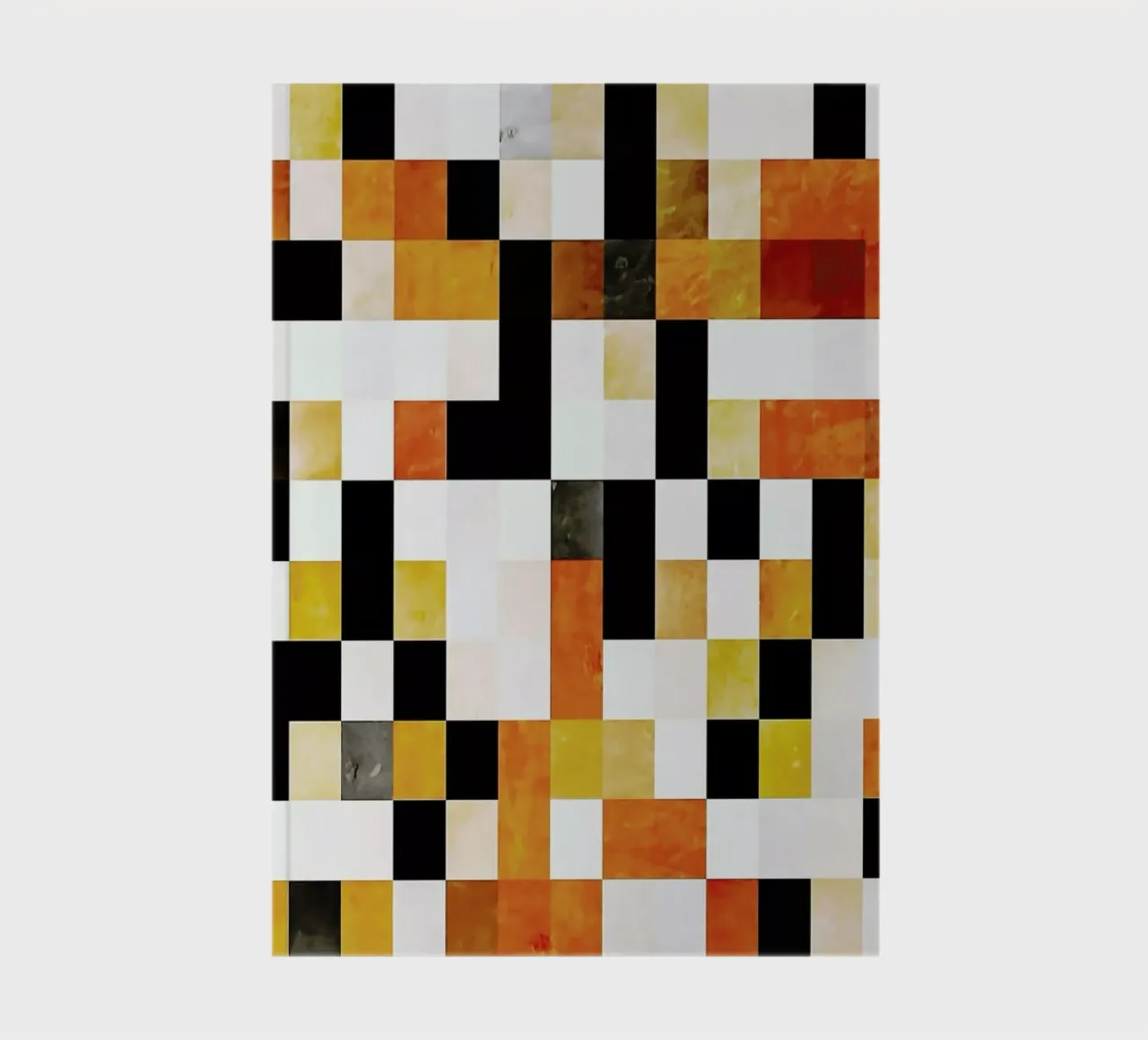 Orange Squares notebook by In Full Color