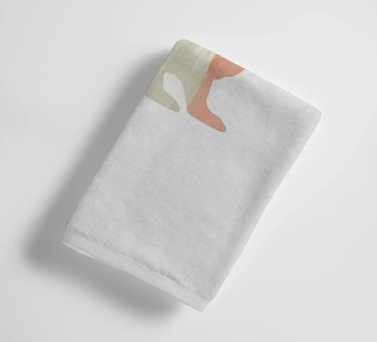 Pastel Rabbit towel by Orara Studio