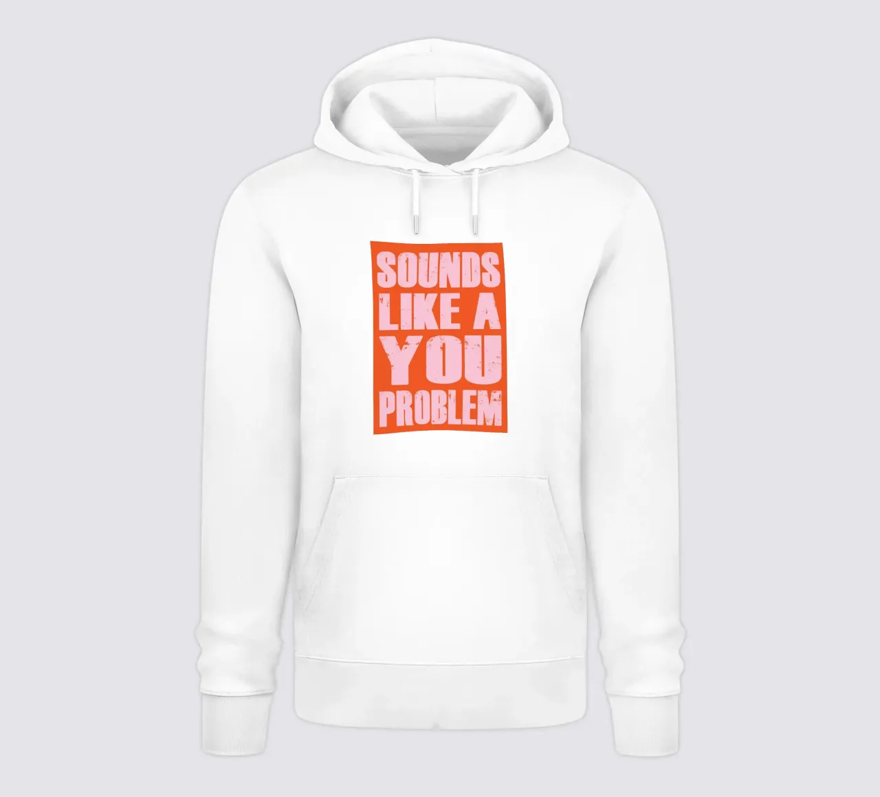 Sembra un problema tuo felpa con cappuccio da syabiqo