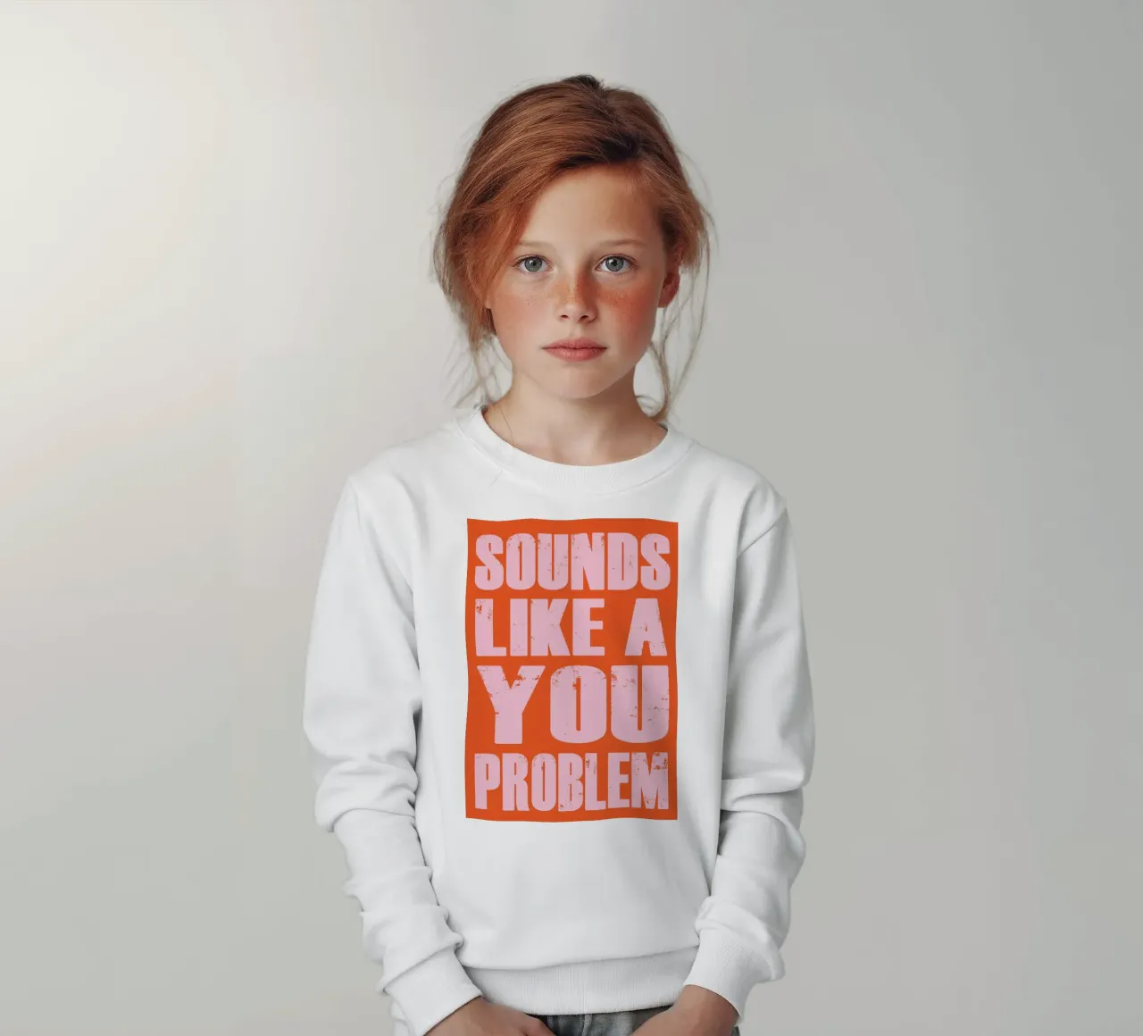 Sembra un problema tuo felpa bambino da syabiqo